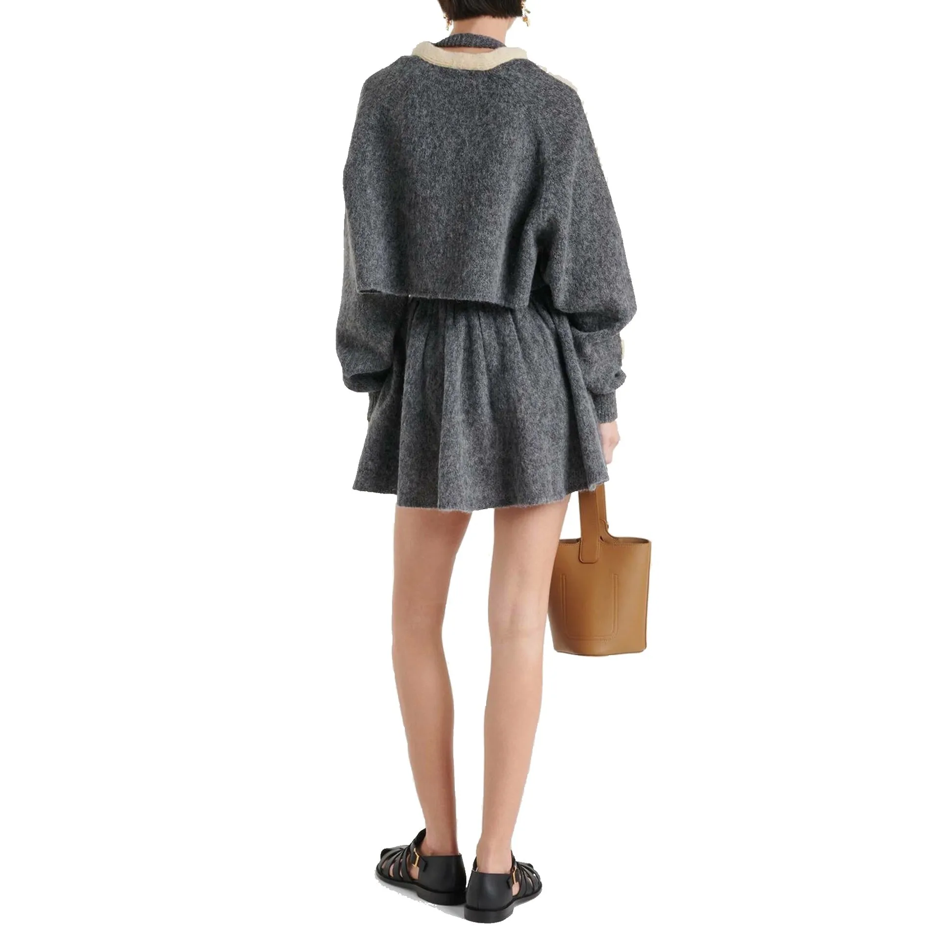 Loewe Cropped Wool Cardigan sold by Siebentaschen product image thumbnail 3