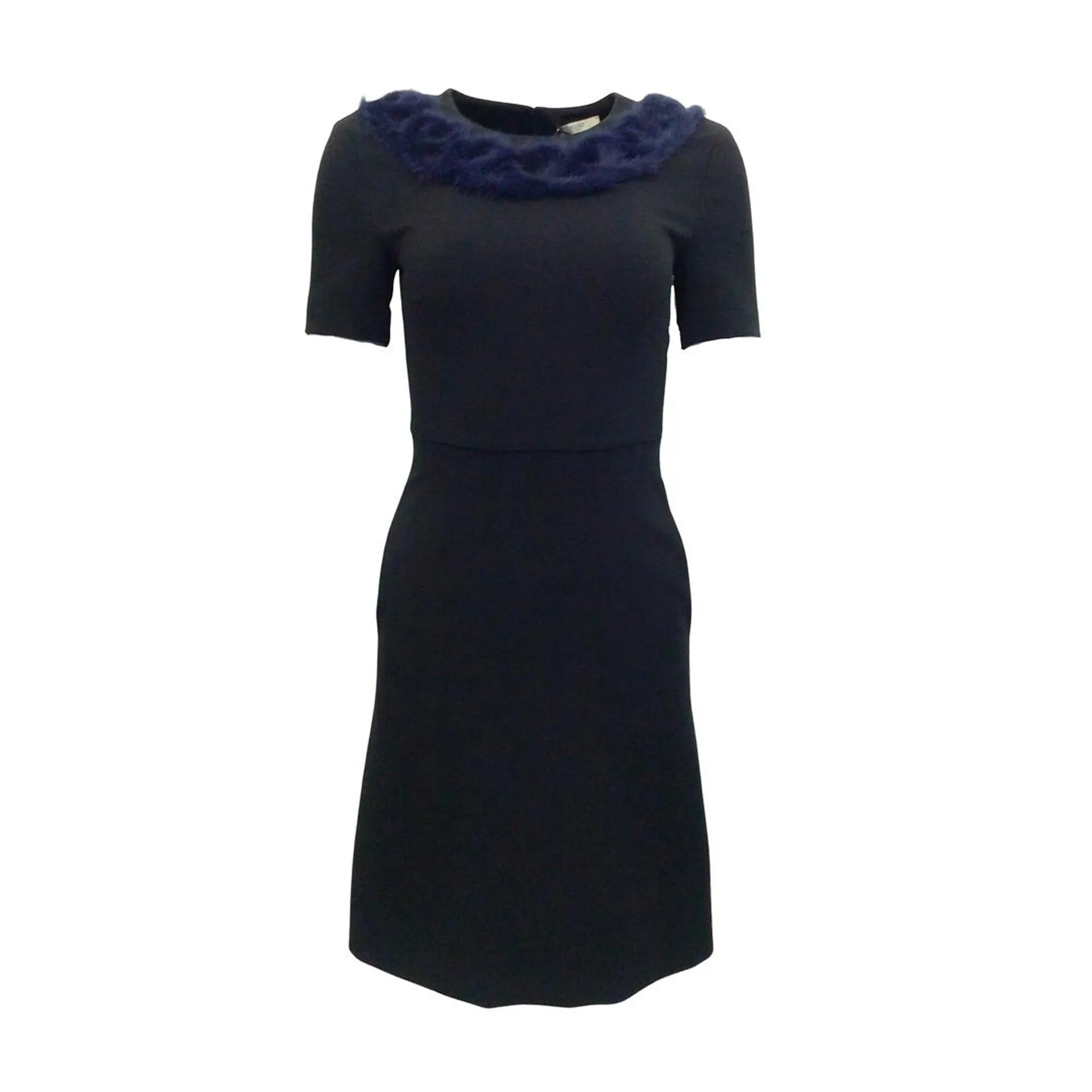 Fendi Knitted Mink Collar Dress sold by Siebentaschen product image thumbnail 4