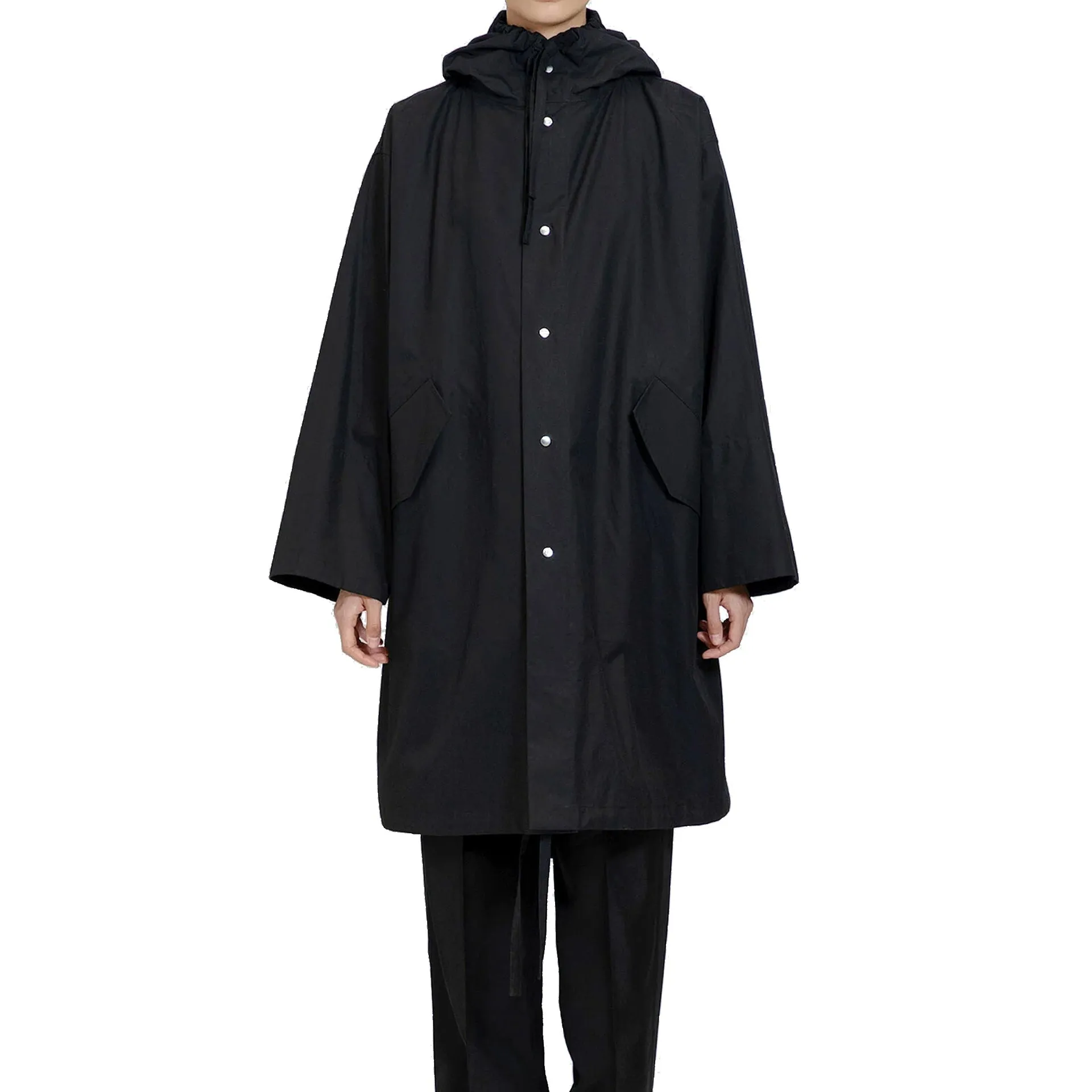 Jil Sander Mid-Length Cotton Hooded Parka sold by Siebentaschen product image thumbnail 2