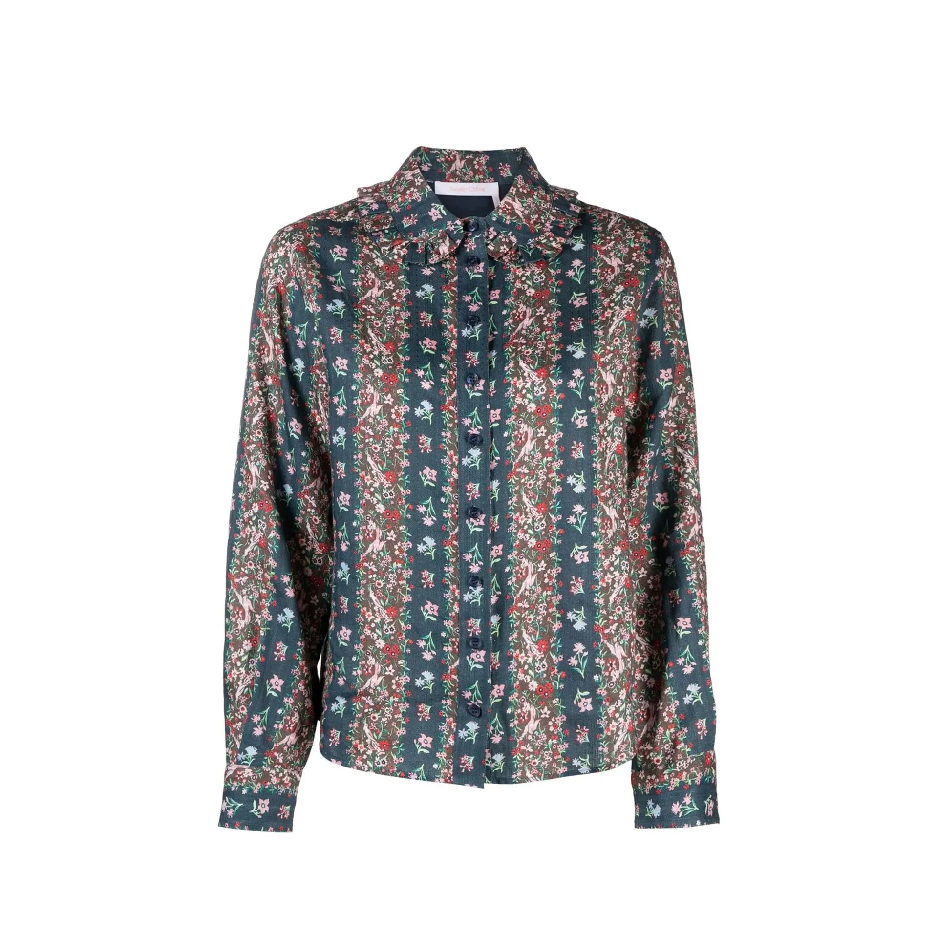 See By Chloé Printed Shirt sold by Siebentaschen product image thumbnail 3