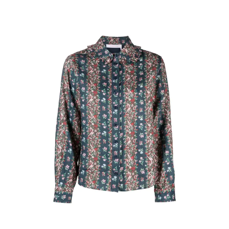 See By Chloé Printed Shirt sold by Siebentaschen