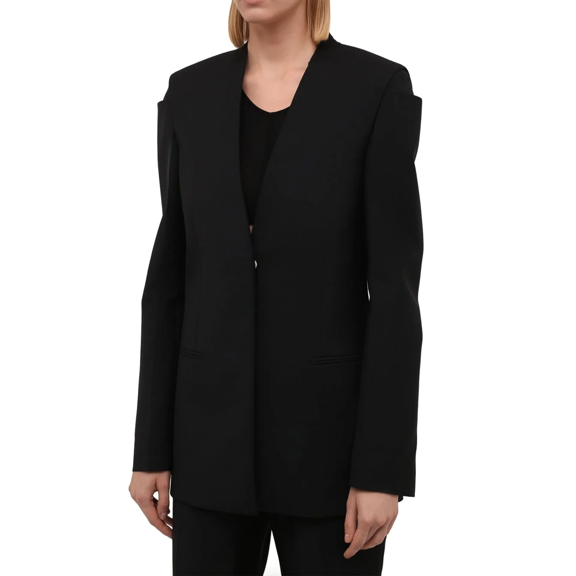 Givenchy Collarless Blazer sold by Siebentaschen product image thumbnail 2