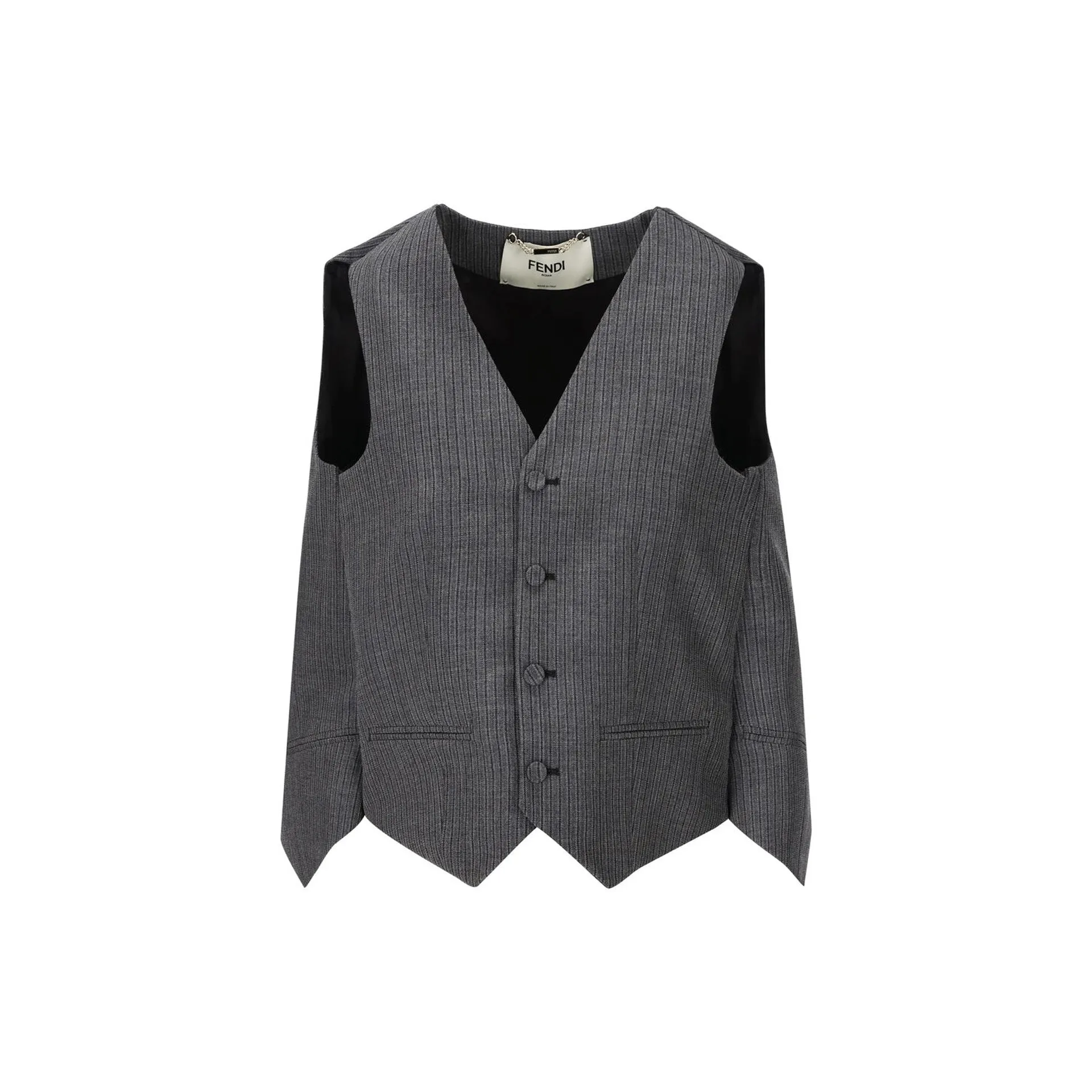 Fendi Striped Vest Top sold by Siebentaschen