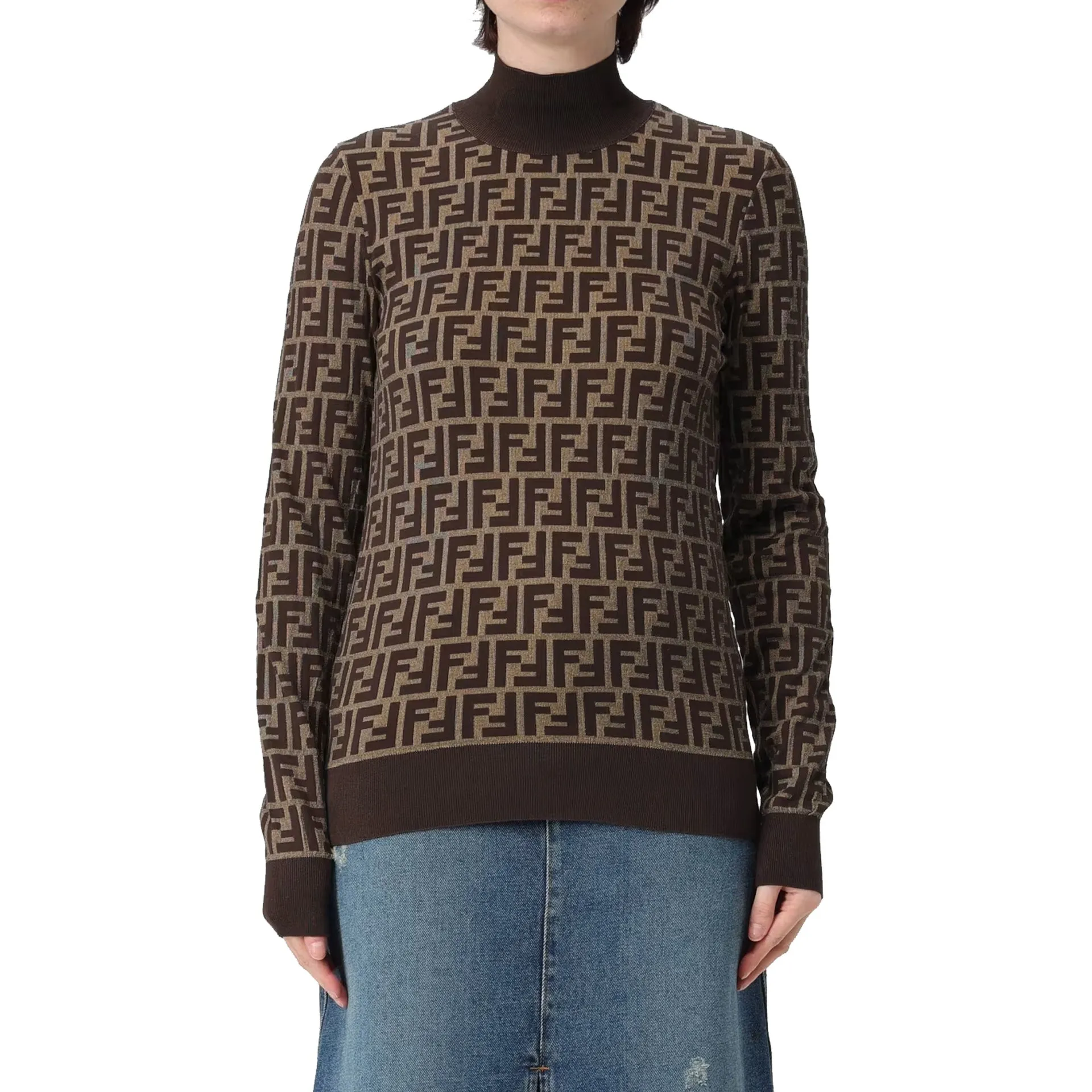 Fendi Cotton FF Sweater sold by Siebentaschen product image thumbnail 2