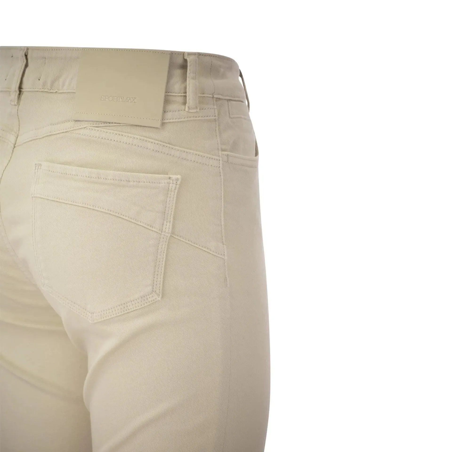 Sportmax Nilly Cotton Denim Jeans sold by Siebentaschen product image thumbnail 4