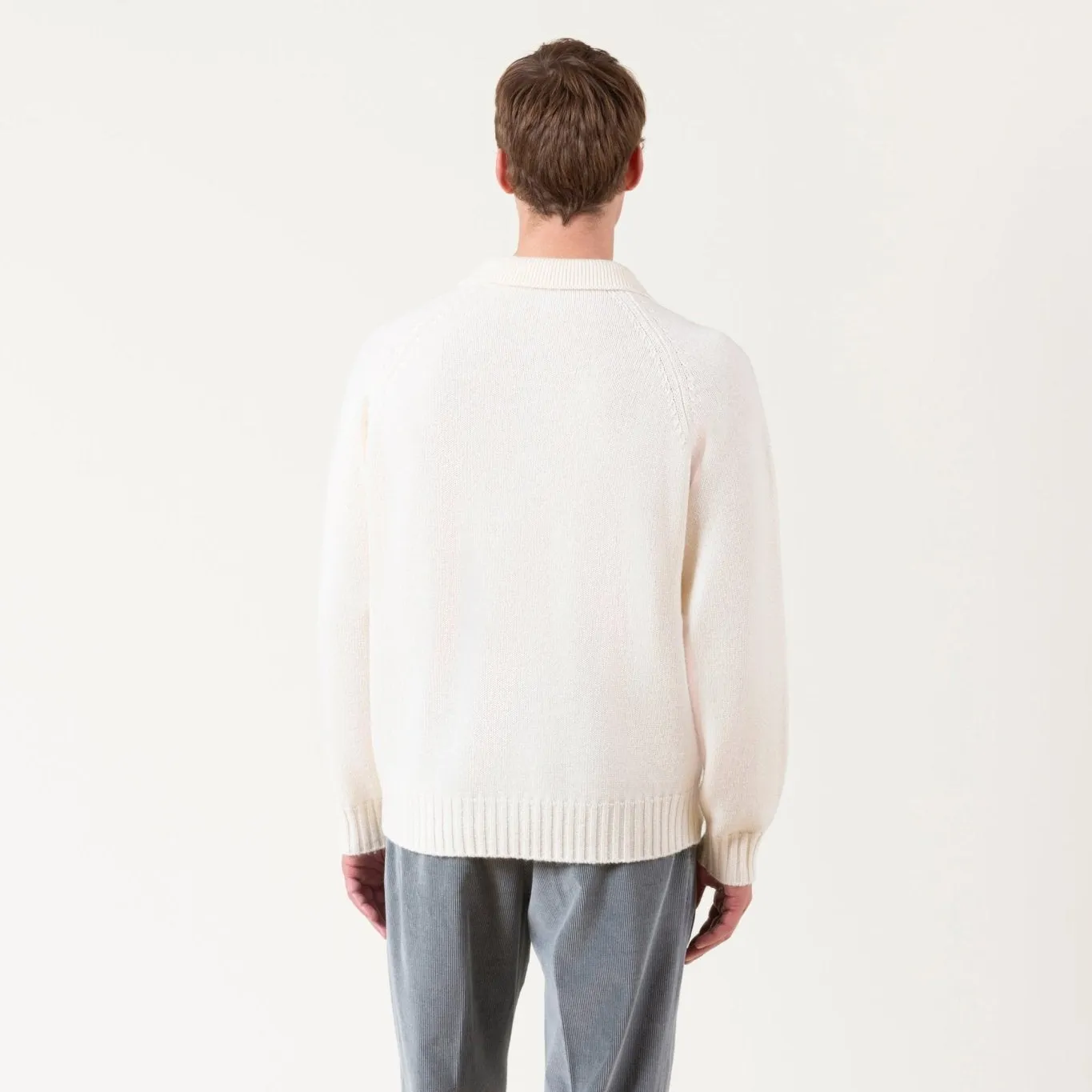 Autore Wool and Cashmere Burton Polo Sweater sold by Siebentaschen product image thumbnail 5