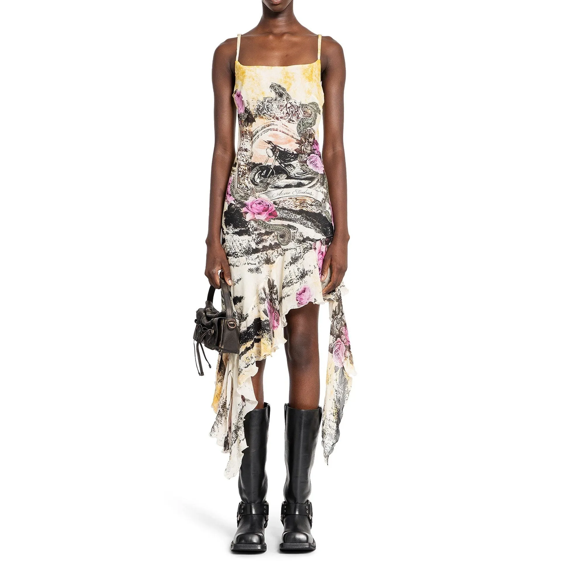 Acne Studios Printed Crepe Dress sold by Siebentaschen product image thumbnail 5