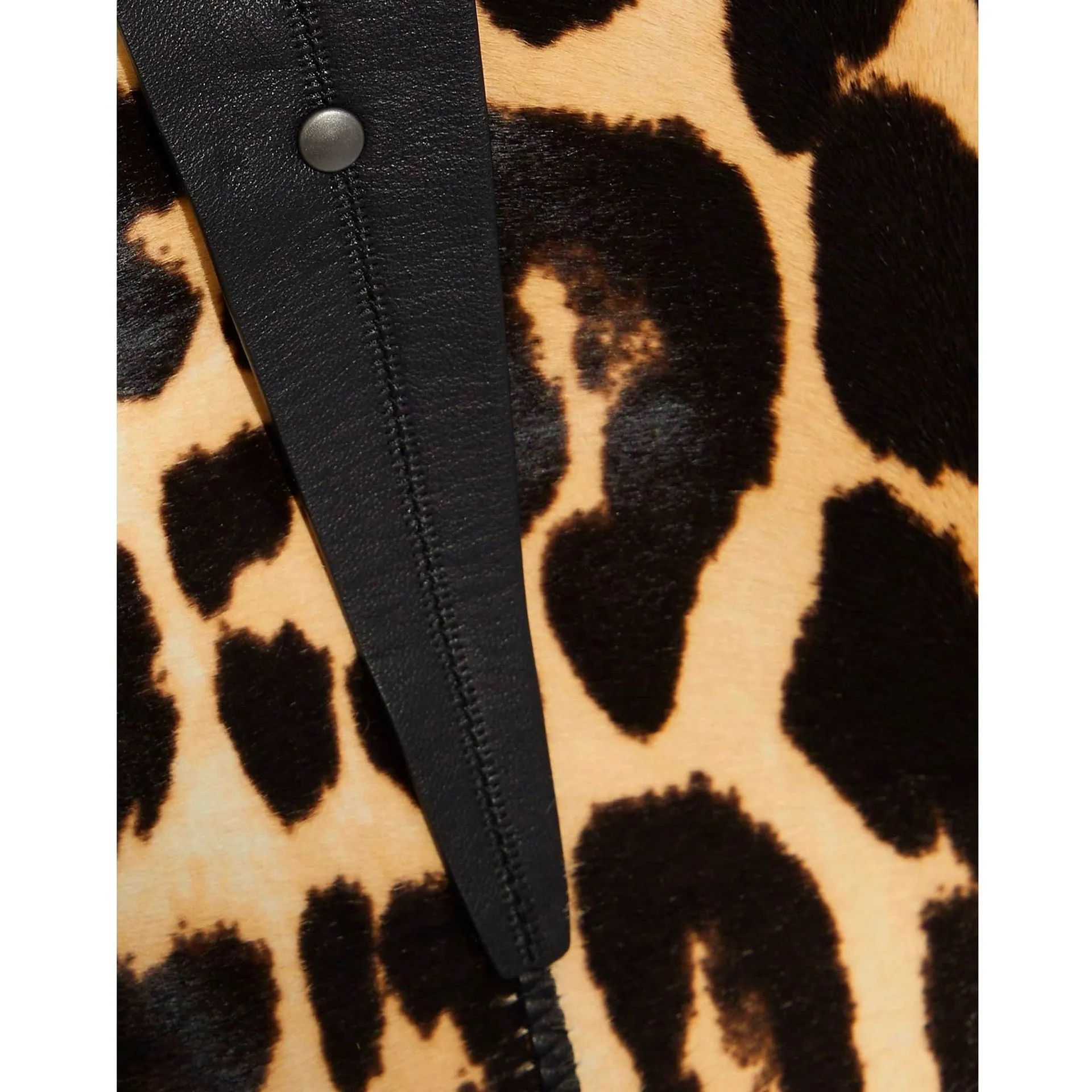 Bottega Veneta Leopard Print Calf Hair Skirt sold by Siebentaschen product image thumbnail 4