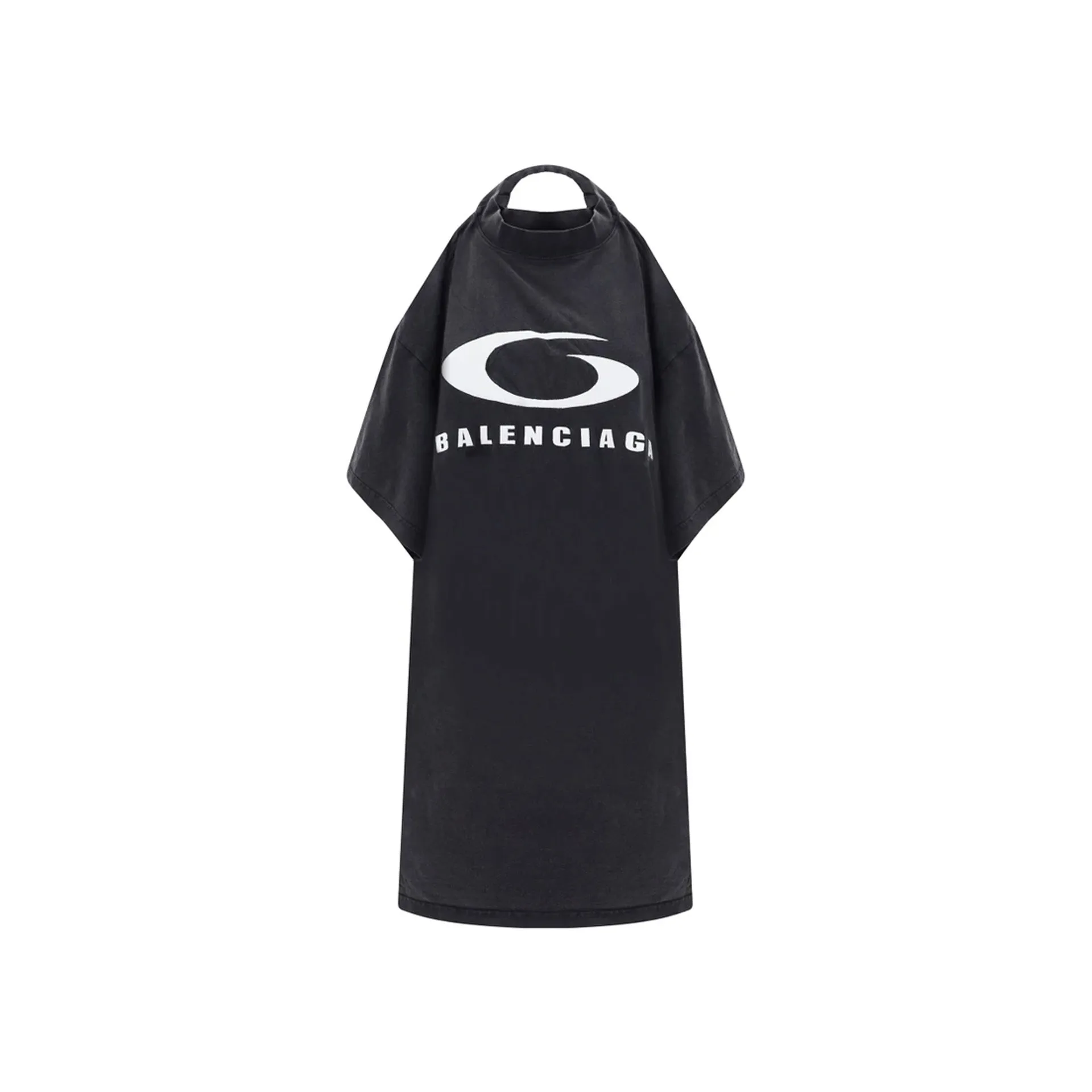 Balenciaga Icon Print T-shirt Dress sold by Siebentaschen product image thumbnail 5