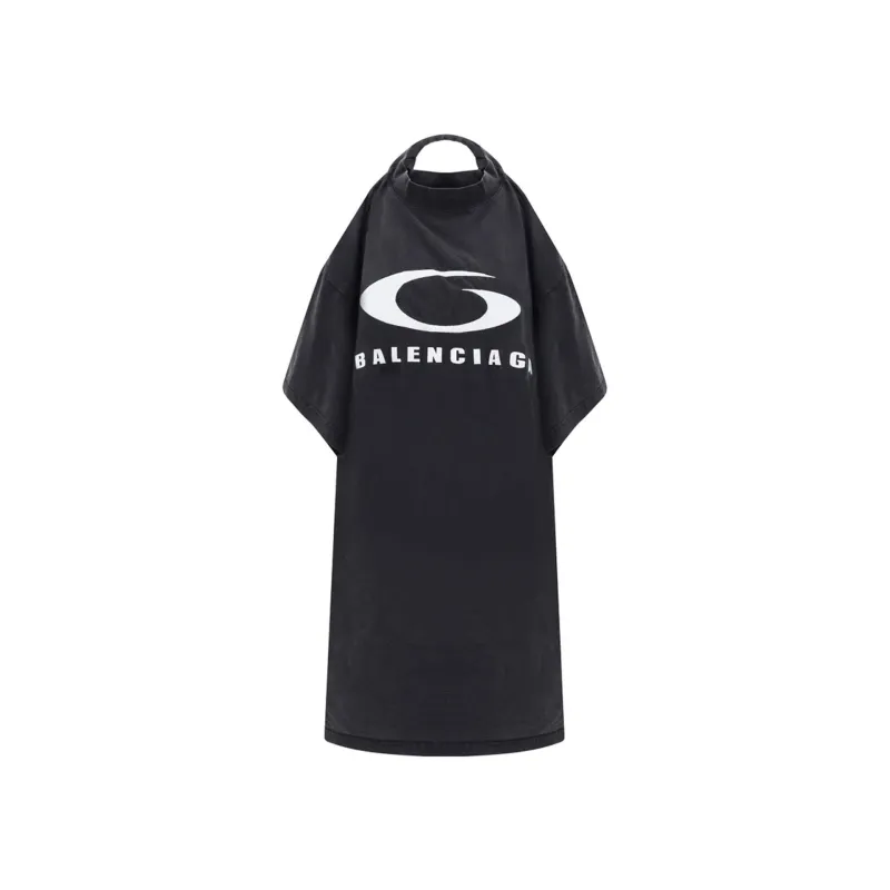Balenciaga Icon Print T-shirt Dress sold by Siebentaschen
