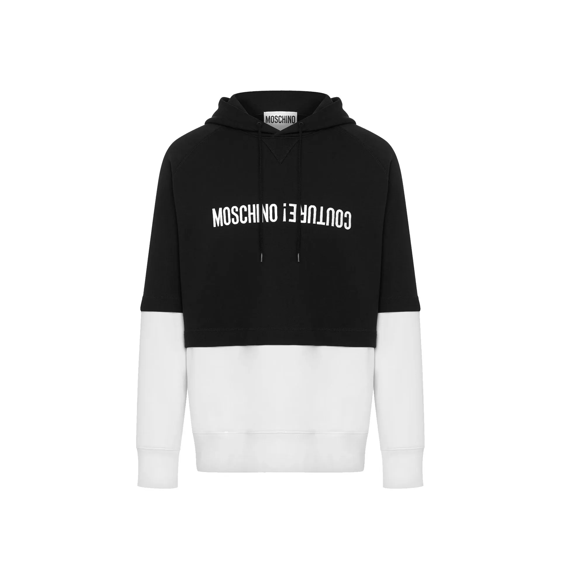 Moschino Cotton Hooded Sweatshirt sold by Siebentaschen