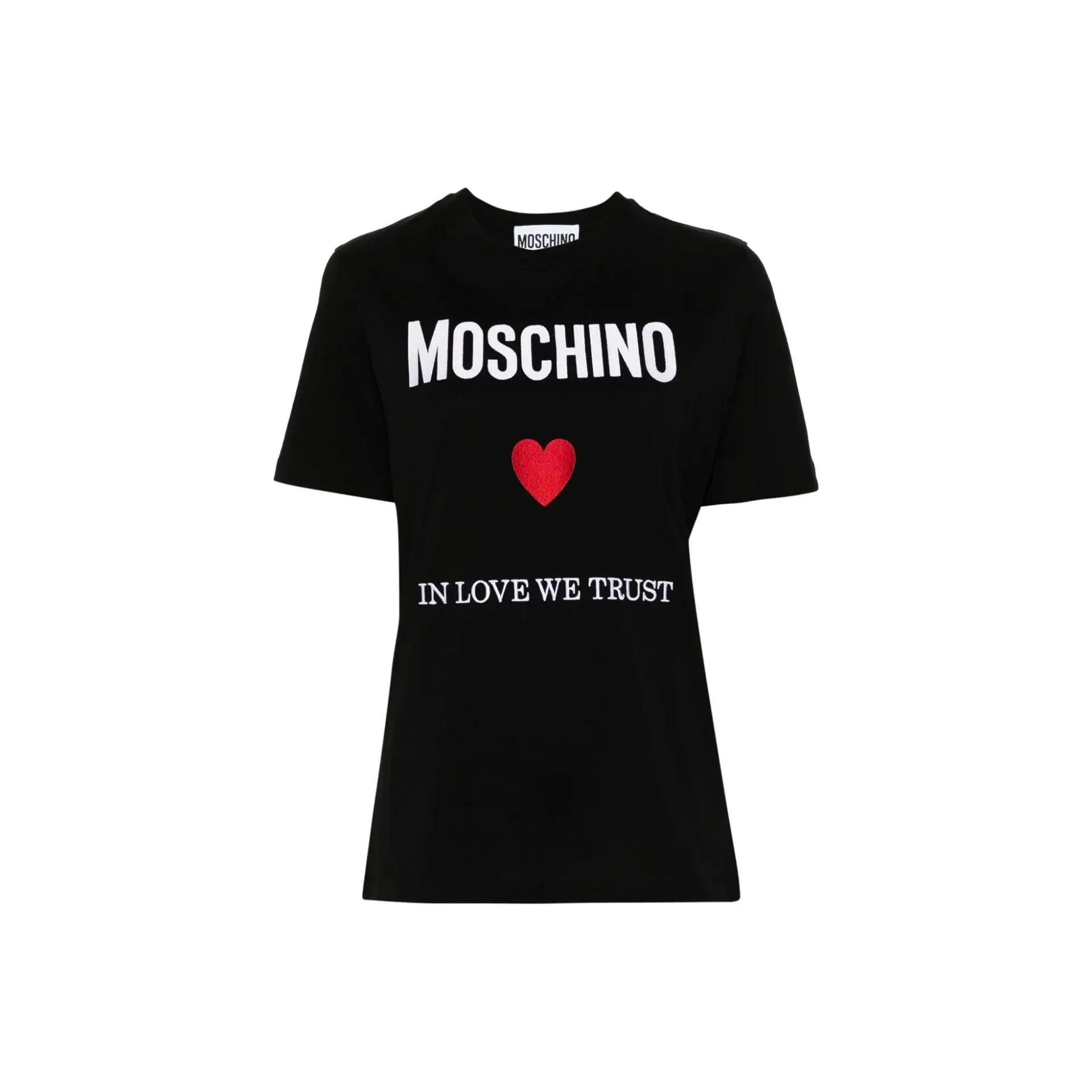 Moschino Couture In Love We Trust T-Shirt sold by Siebentaschen