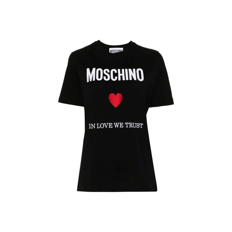 Moschino Couture In Love We Trust T-Shirt sold by Siebentaschen