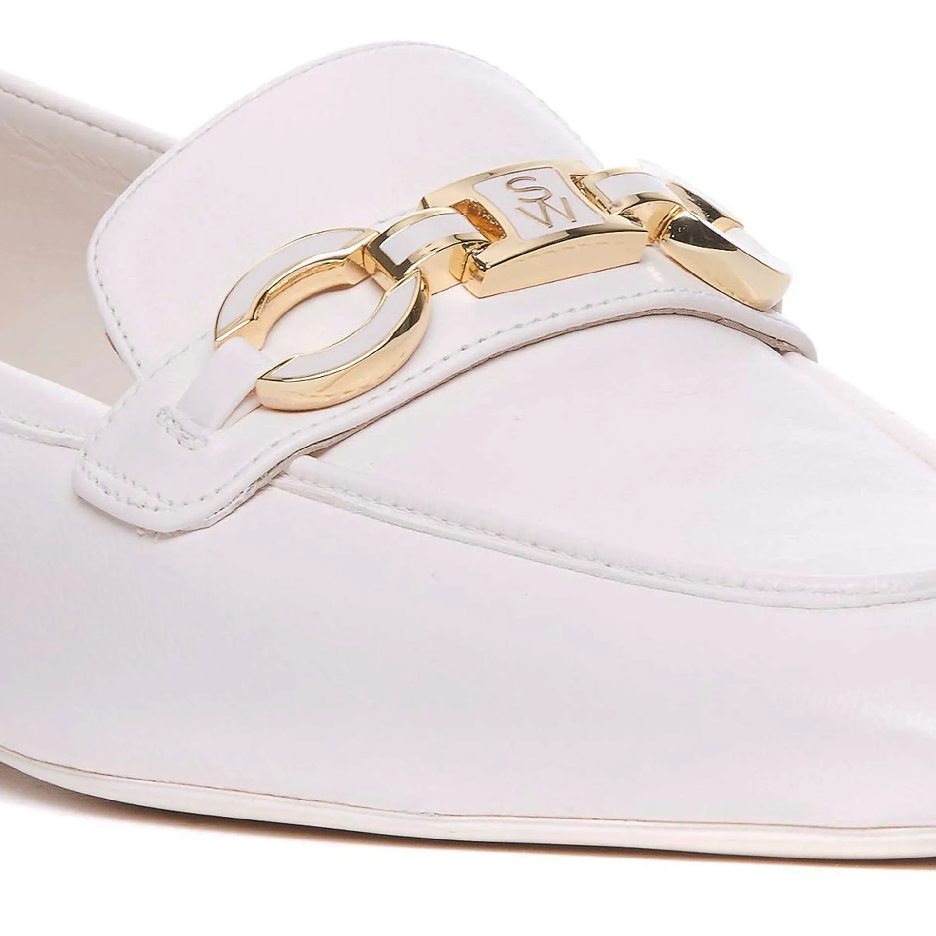 Stuart Weitzman Signature Square Leather Loafers sold by Siebentaschen product image thumbnail 4