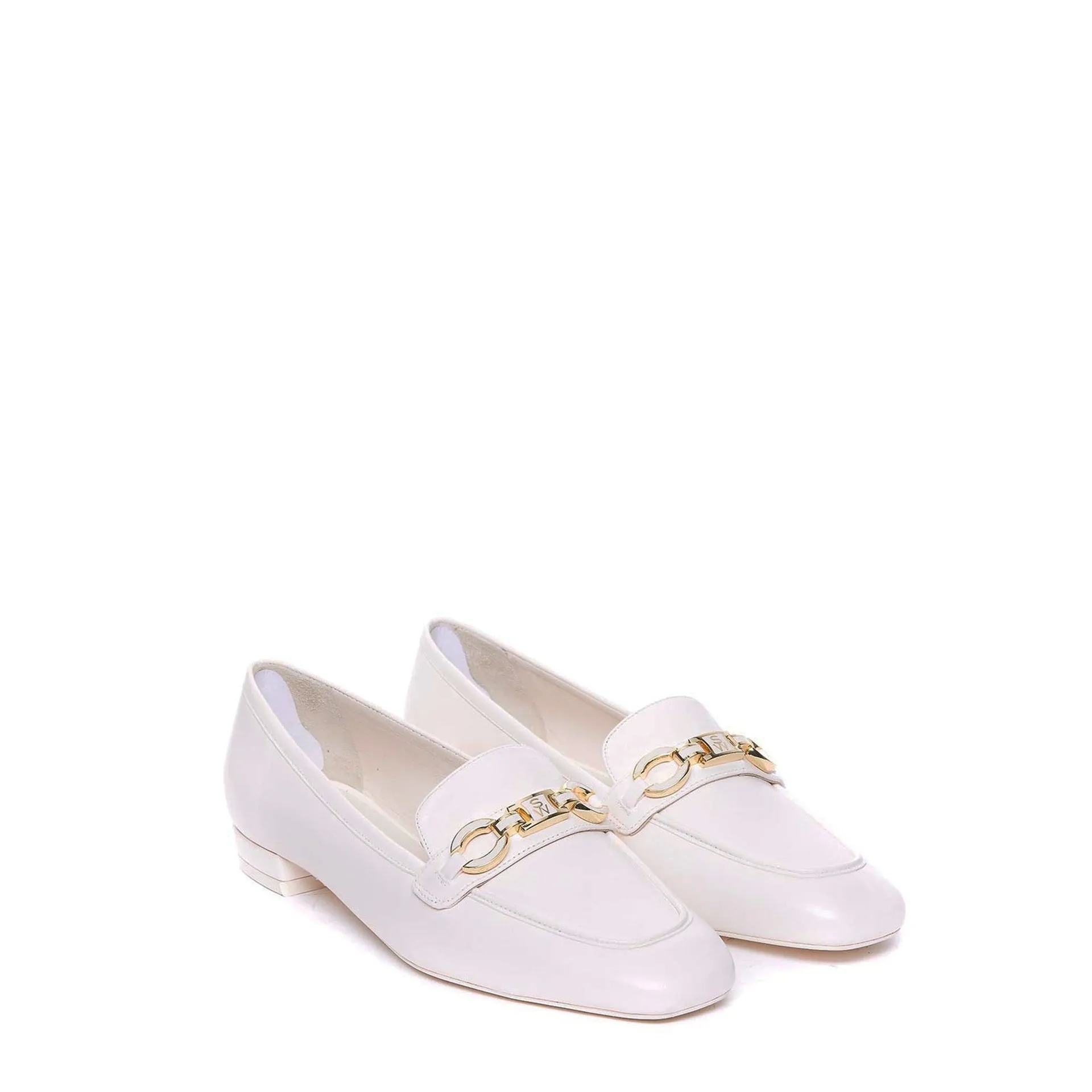 Stuart Weitzman Signature Square Leather Loafers sold by Siebentaschen product image thumbnail 2