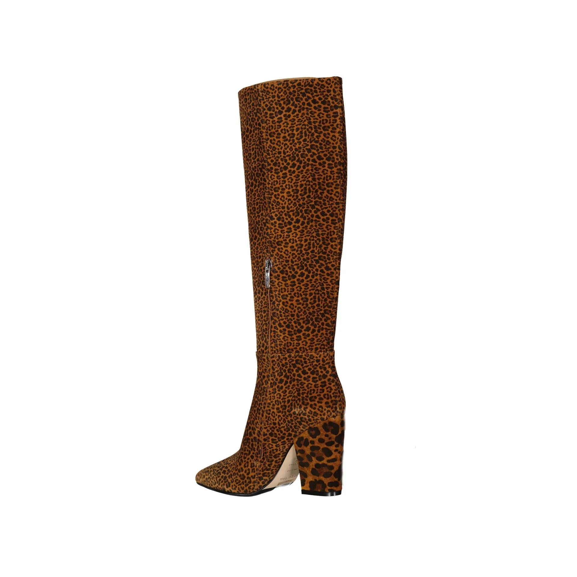 Sergio Rossi Leopard-Print Leather Boots sold by Siebentaschen product image thumbnail 3