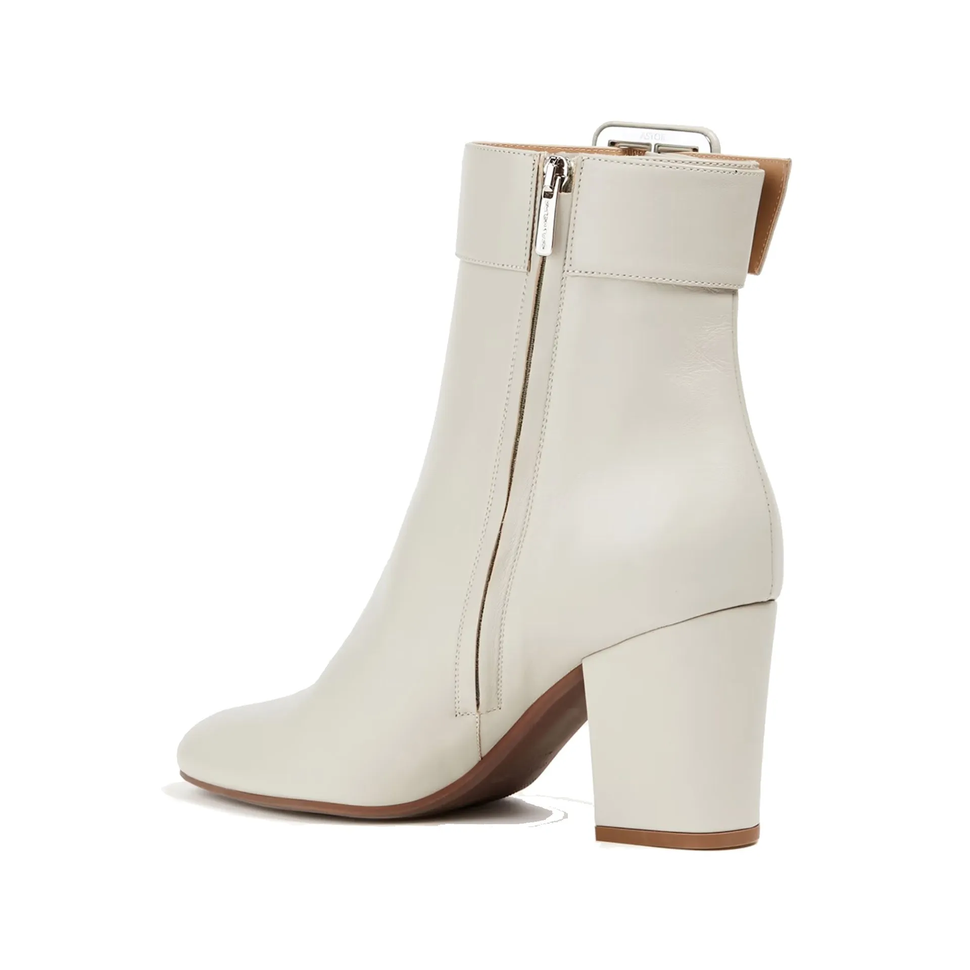 Sergio Rossi Buckled Leather Ankle Boots sold by Siebentaschen product image thumbnail 3