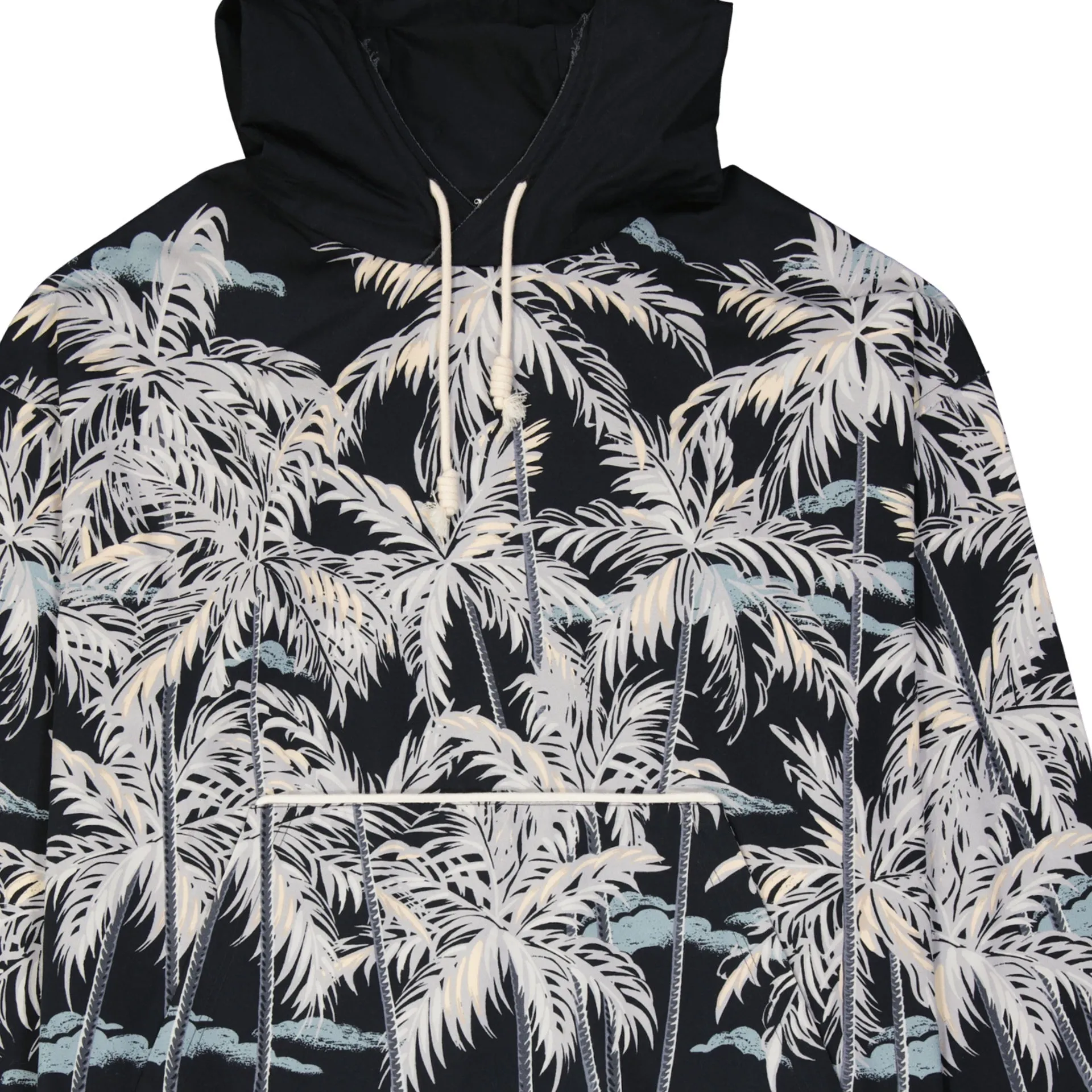 Palm Angels Hooded Printed Shirt sold by Siebentaschen product image thumbnail 3
