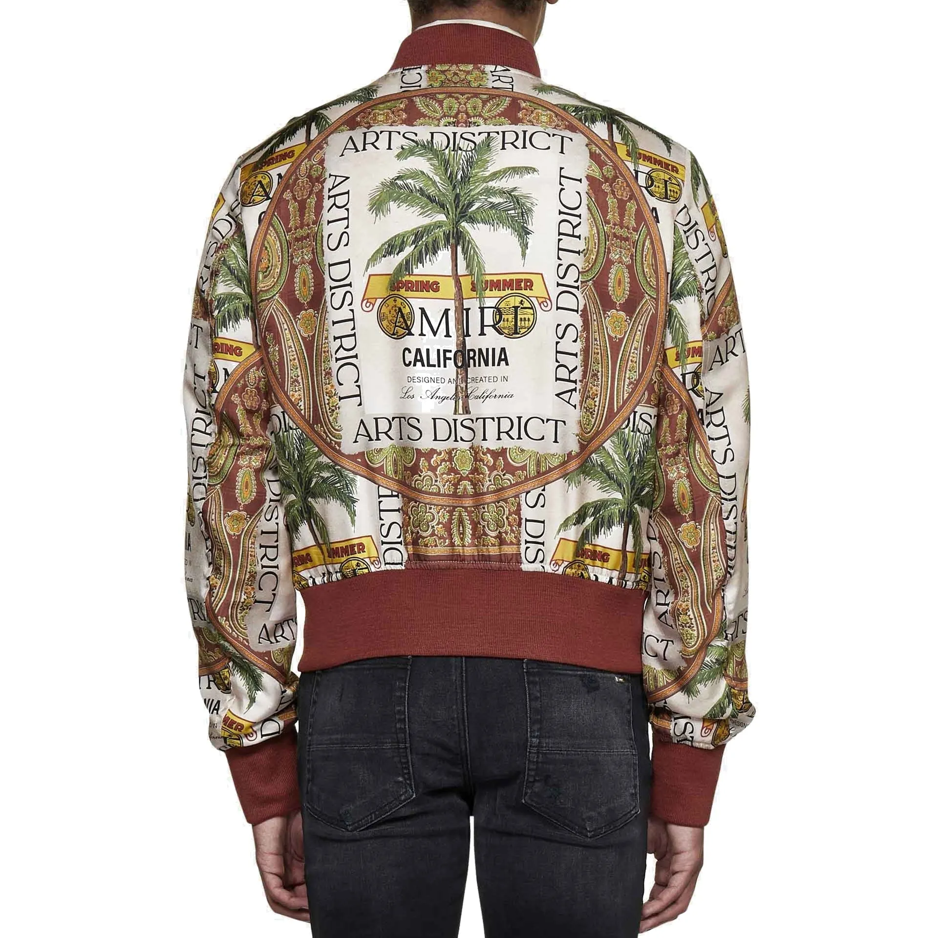 Amiri Printed Silk Jacket sold by Siebentaschen product image thumbnail 3