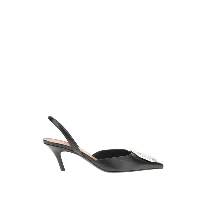 Amina Muaddi Camelia 60 Slingback Pumps sold by Siebentaschen