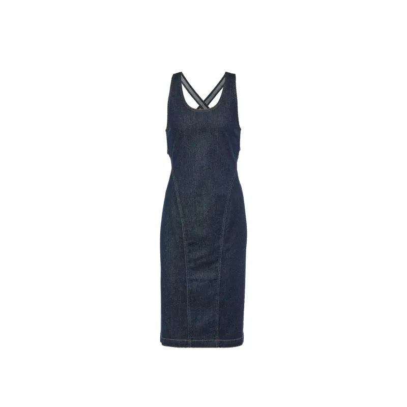 Alaia Sculpt Denim Dress made by Alaia