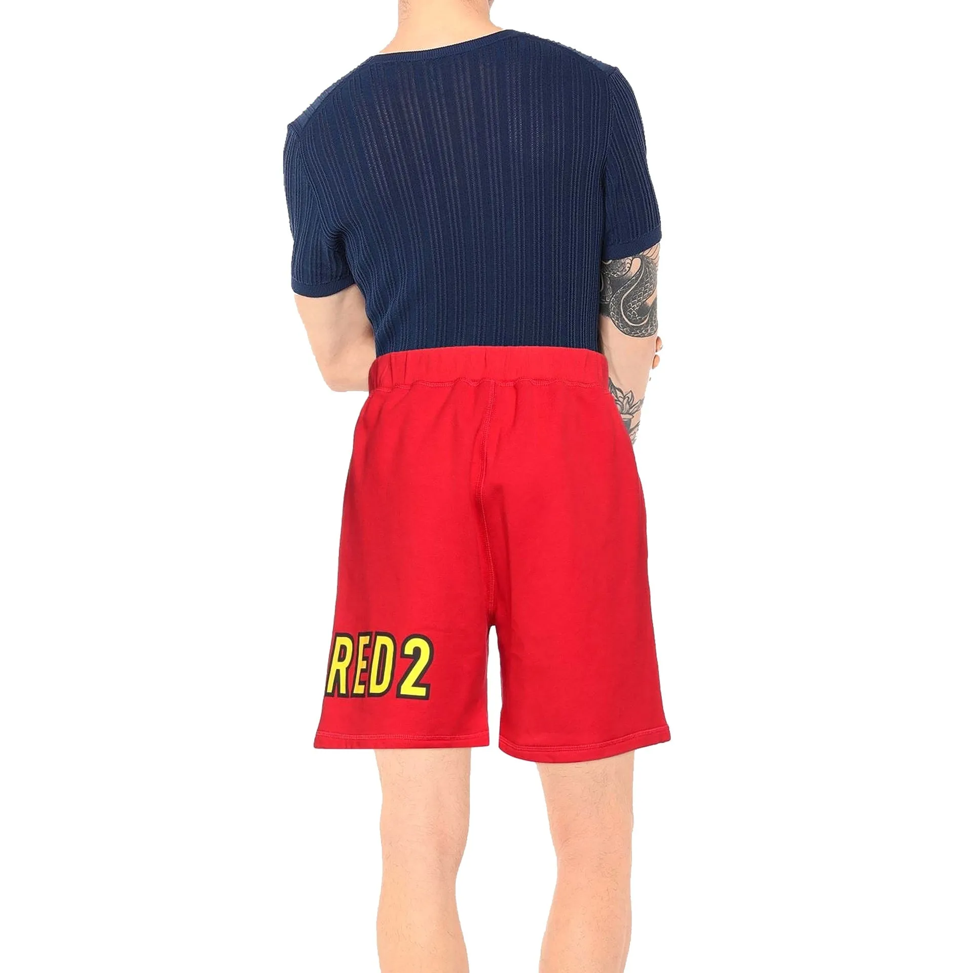 Dsquared2 Cotton Logo Shorts sold by Siebentaschen product image thumbnail 3