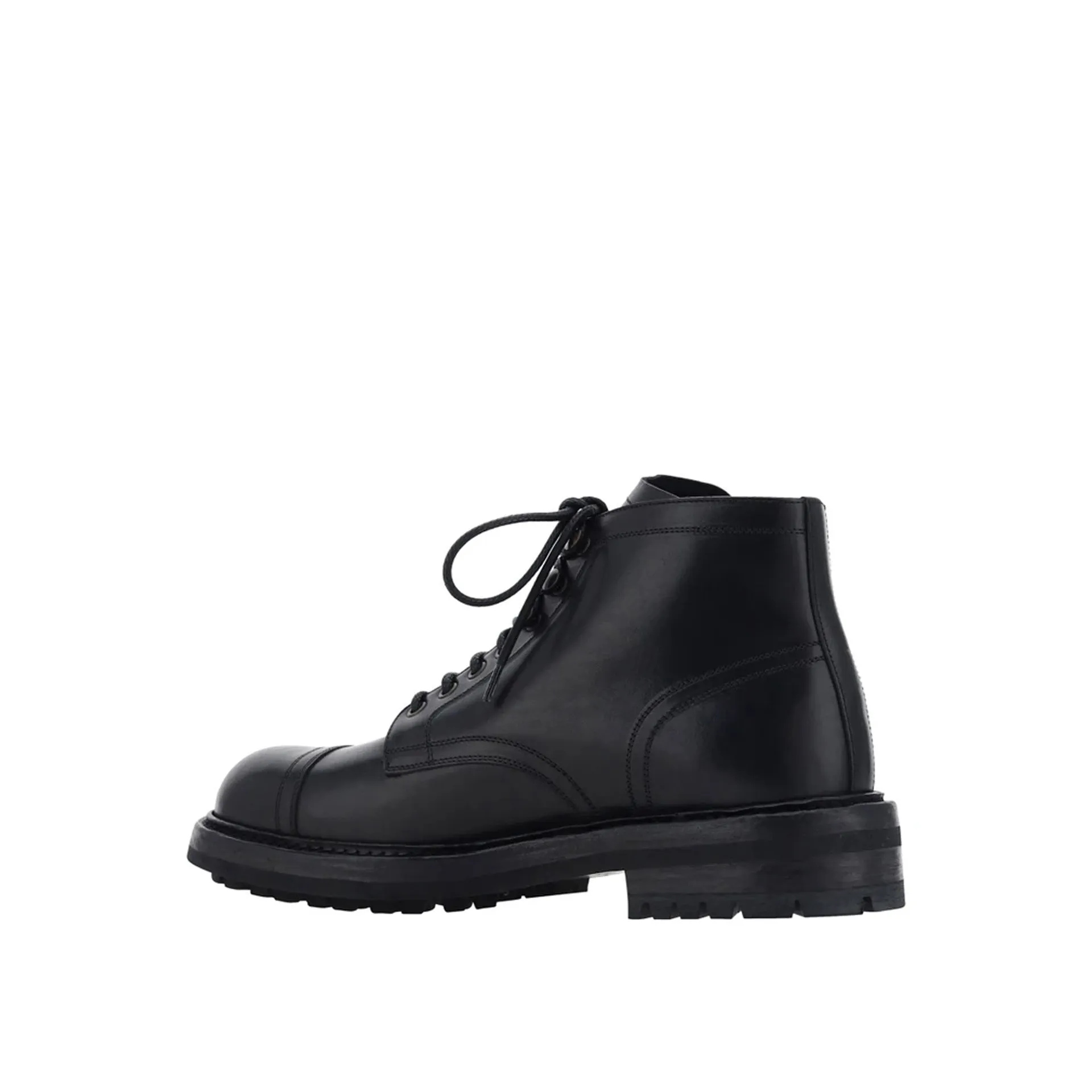 Dolce & Gabbana Lace-Up Leather Boots sold by Siebentaschen product image thumbnail 3