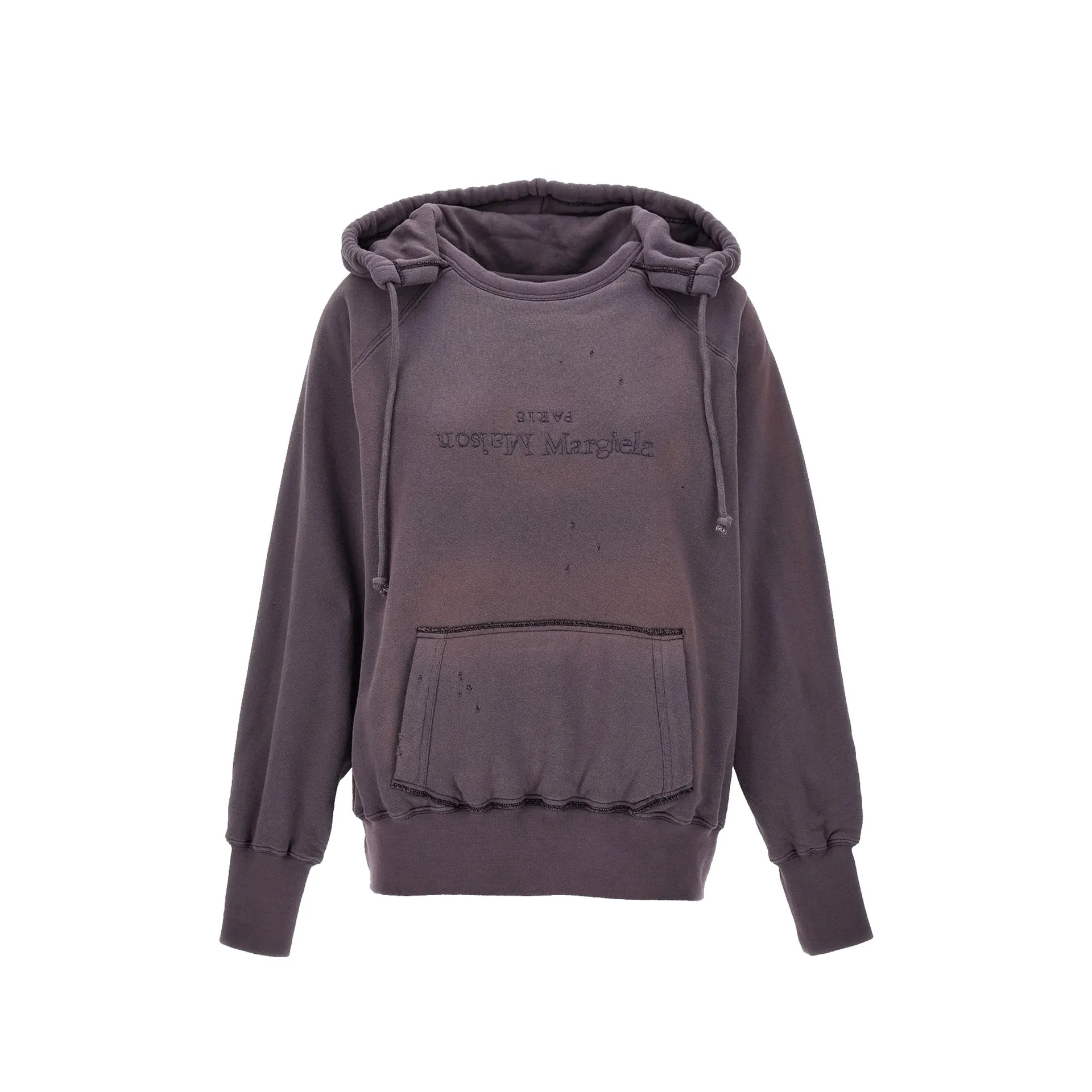 Maison Margiela Cotton Hooded Sweatshirt sold by Siebentaschen