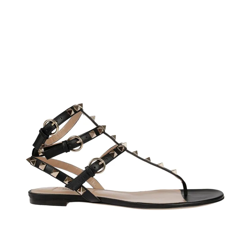 Valentino Garavani Rockstud Flip-Flop Sandals sold by Siebentaschen