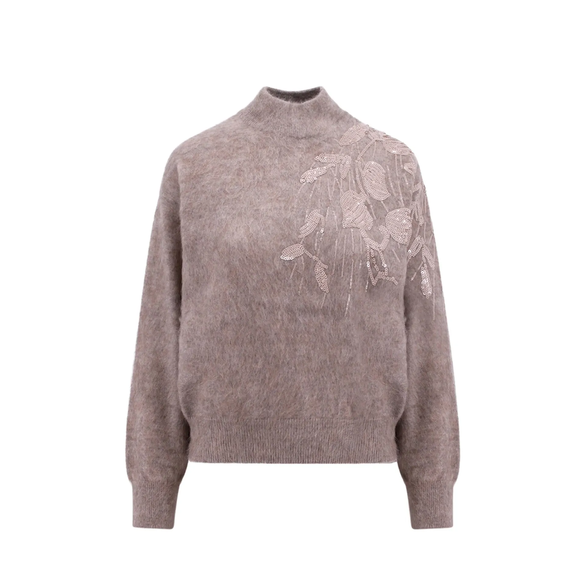 Brunello Cucinelli T-Neck Knit sold by Siebentaschen
