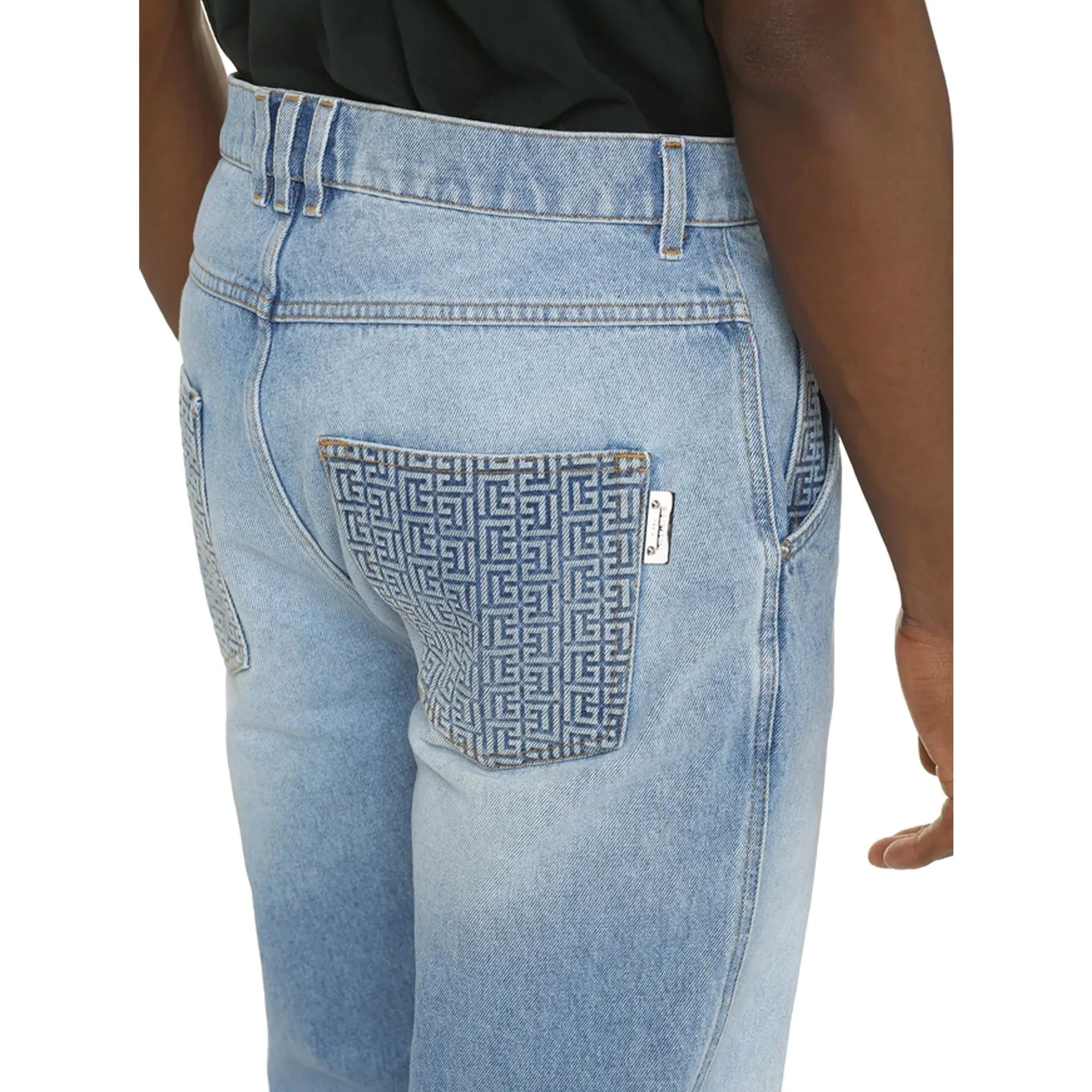 Balmain Cropped Straight Jeans sold by Siebentaschen product image thumbnail 4