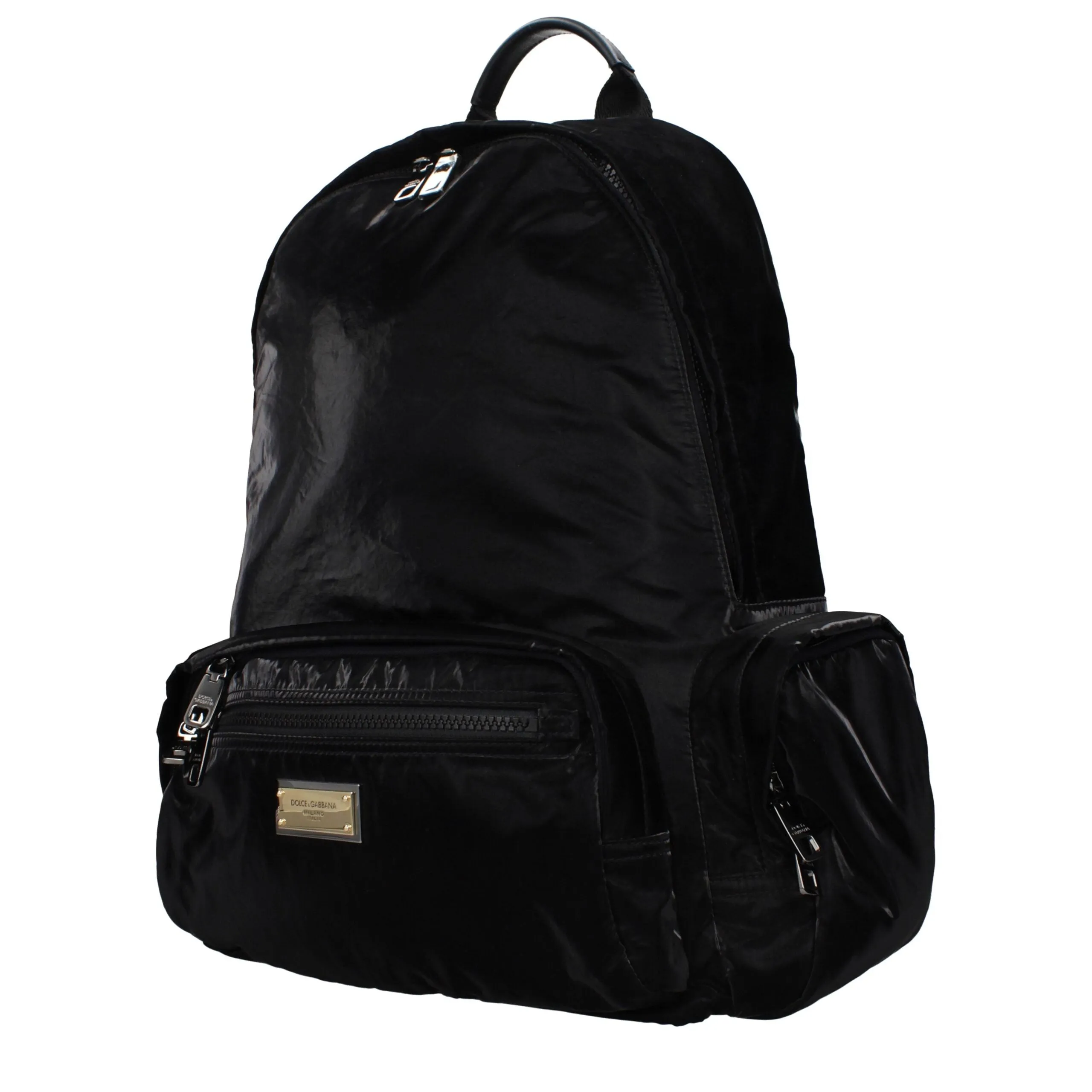 Dolce & Gabbana Black Nylon Backpack sold by Siebentaschen product image thumbnail 2