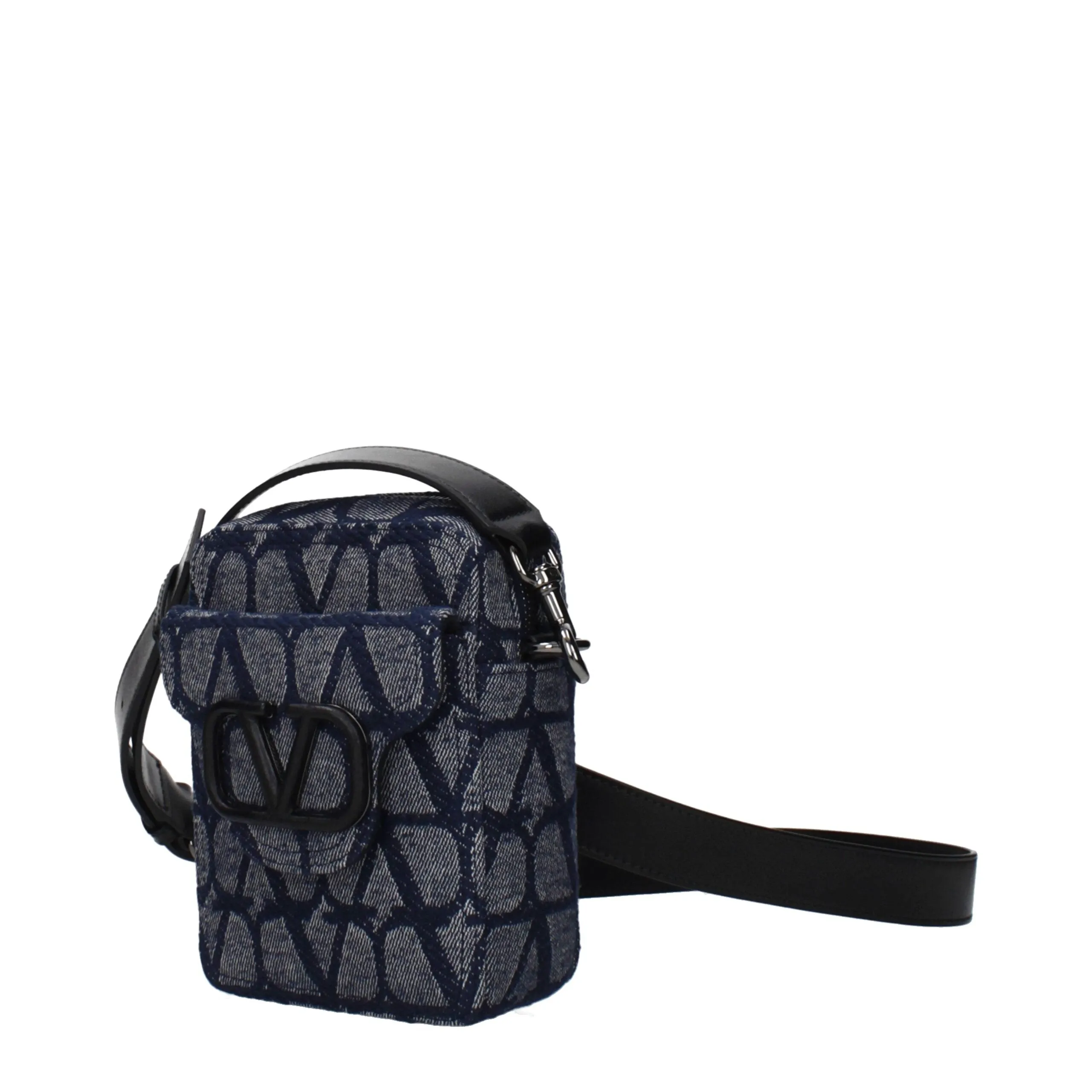 Valentino Garavani Blue Fabric Crossbody Bag sold by Siebentaschen product image thumbnail 2