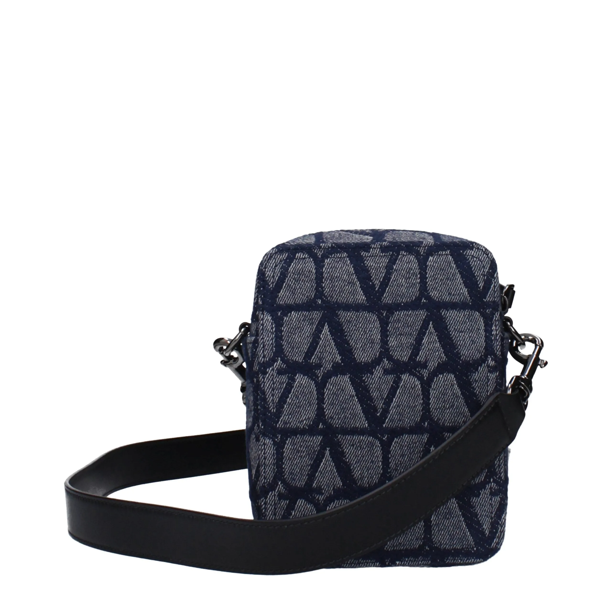 Valentino Garavani Blue Fabric Crossbody Bag sold by Siebentaschen product image thumbnail 3
