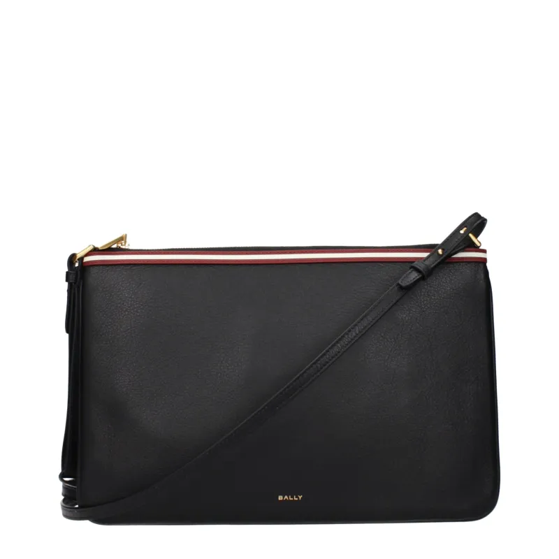 Bally Black Leather Crossbody Bag sold by Siebentaschen