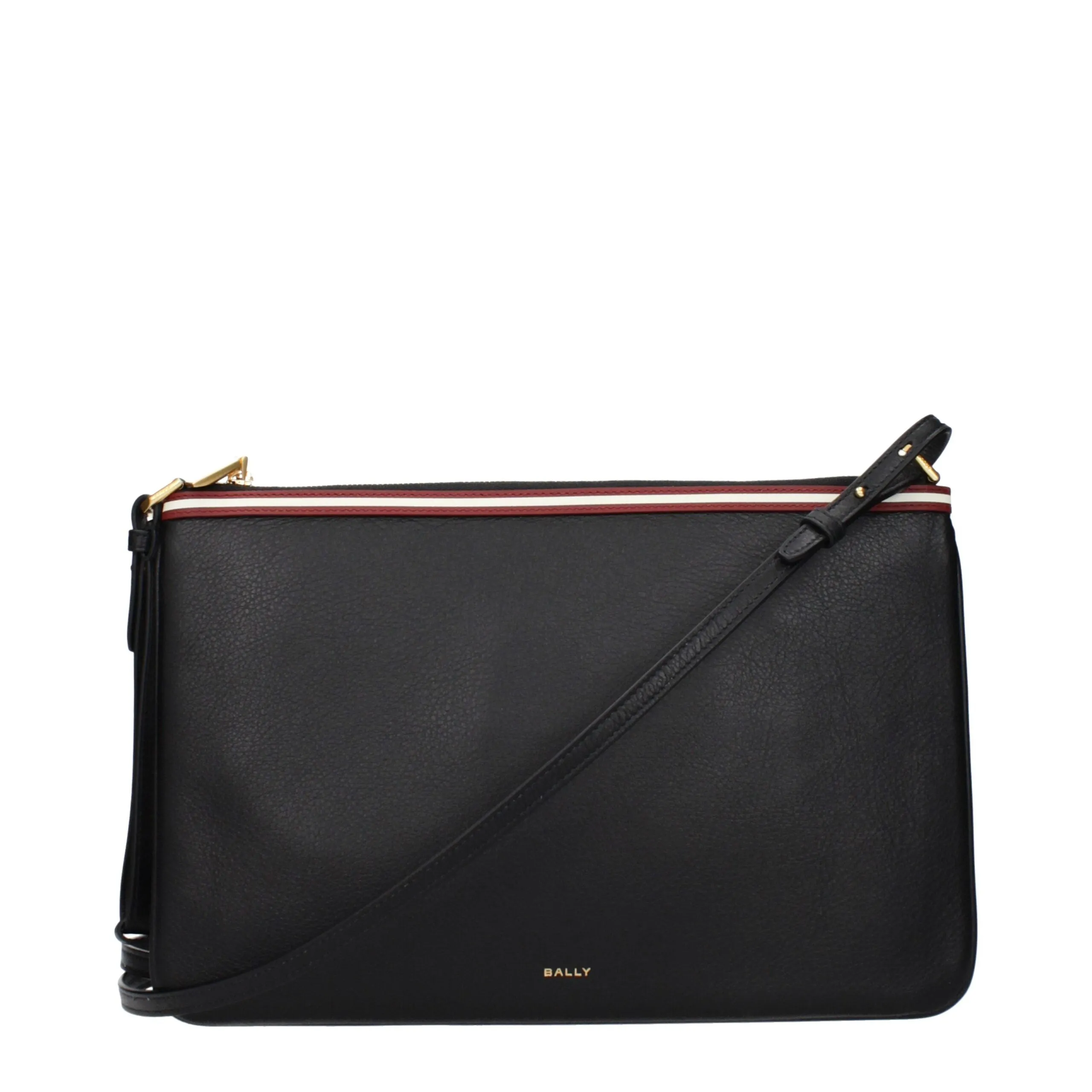 Bally Black Leather Crossbody Bag sold by Siebentaschen
