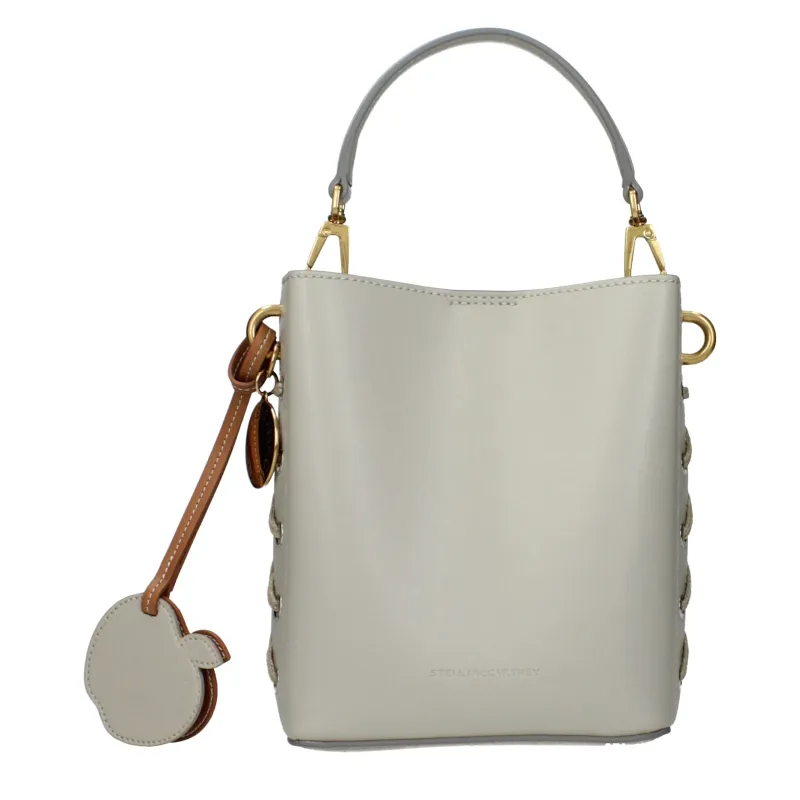 Stella McCartney Gray Leather Handbag sold by Siebentaschen
