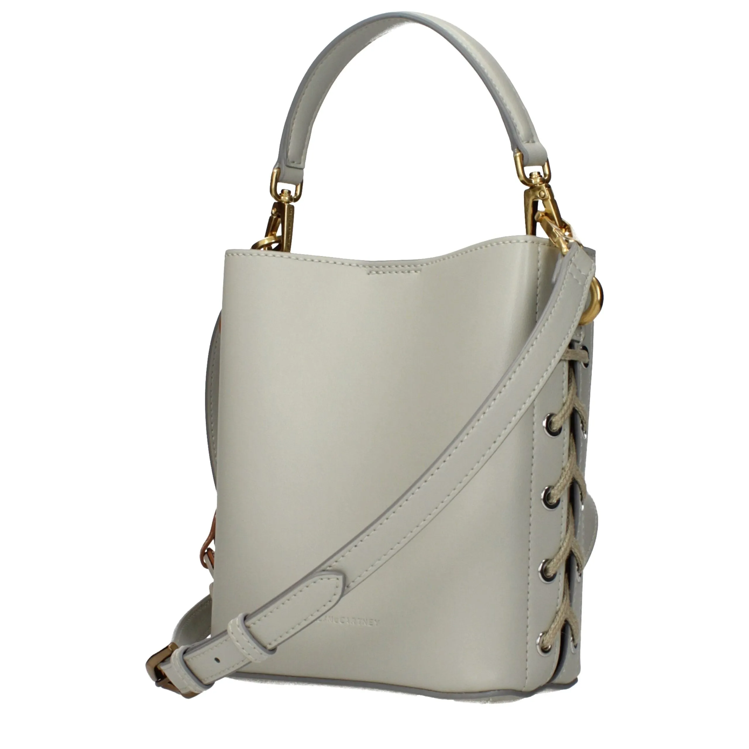 Stella McCartney Gray Leather Handbag sold by Siebentaschen product image thumbnail 2