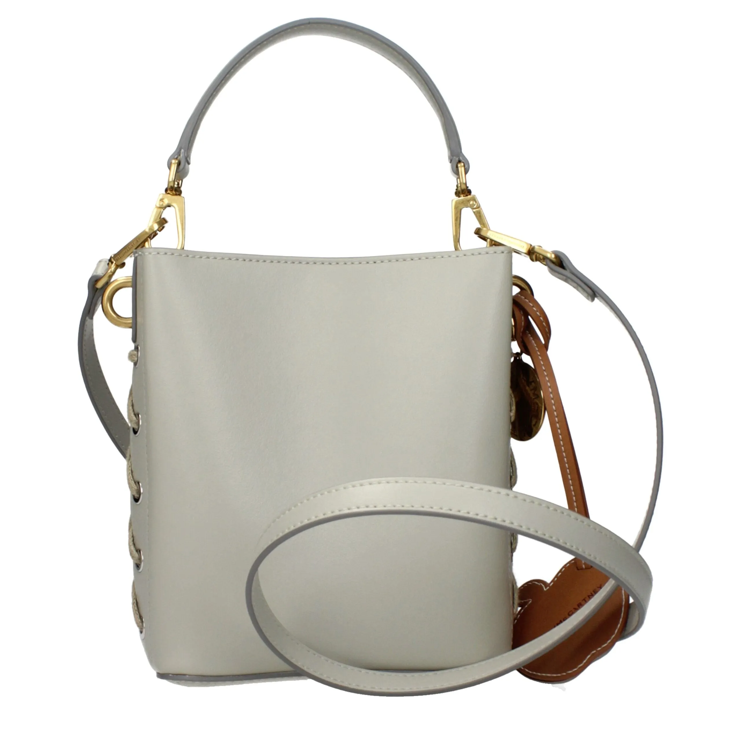 Stella McCartney Gray Leather Handbag sold by Siebentaschen product image thumbnail 3
