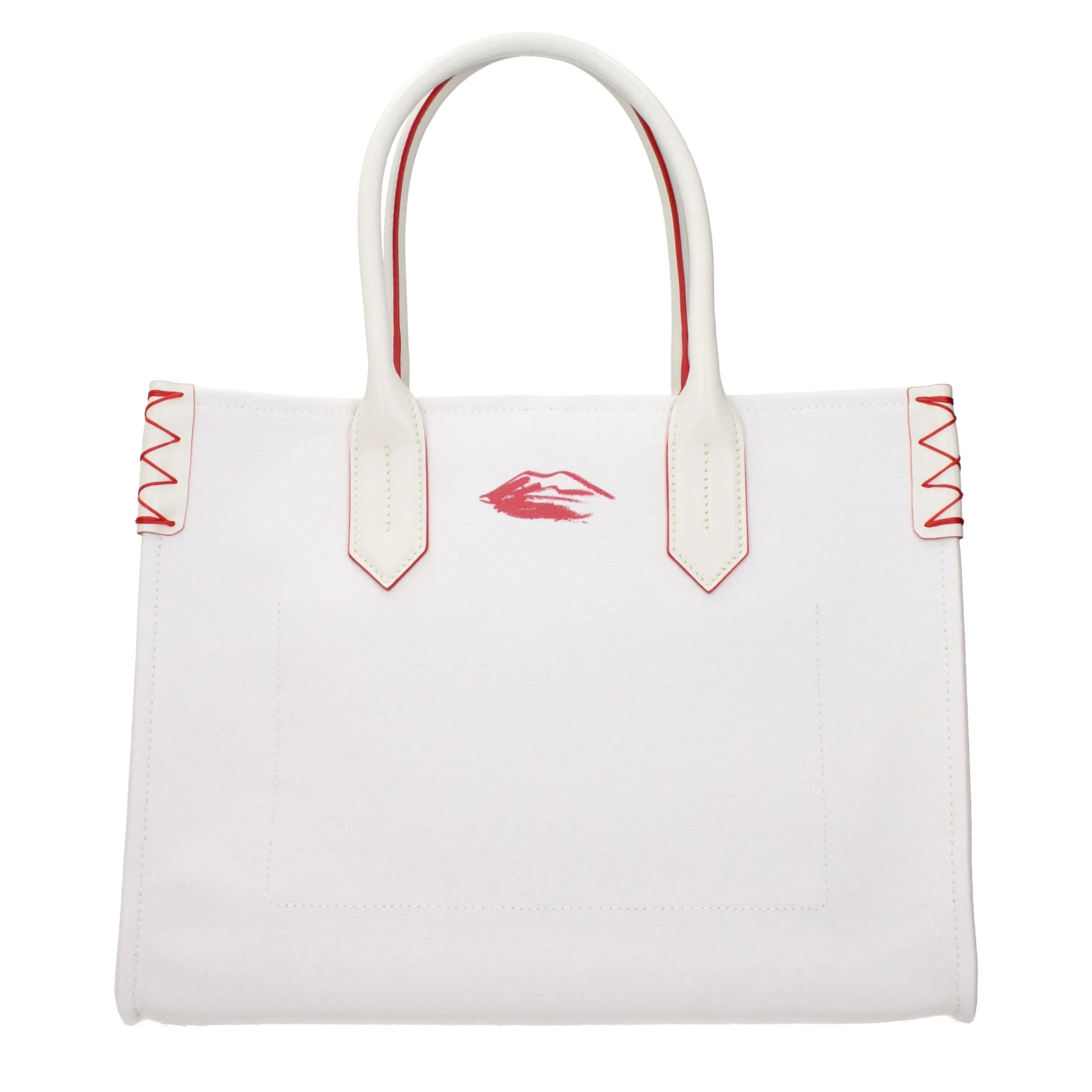 Balmain White Fabric Handbag sold by Siebentaschen product image thumbnail 3