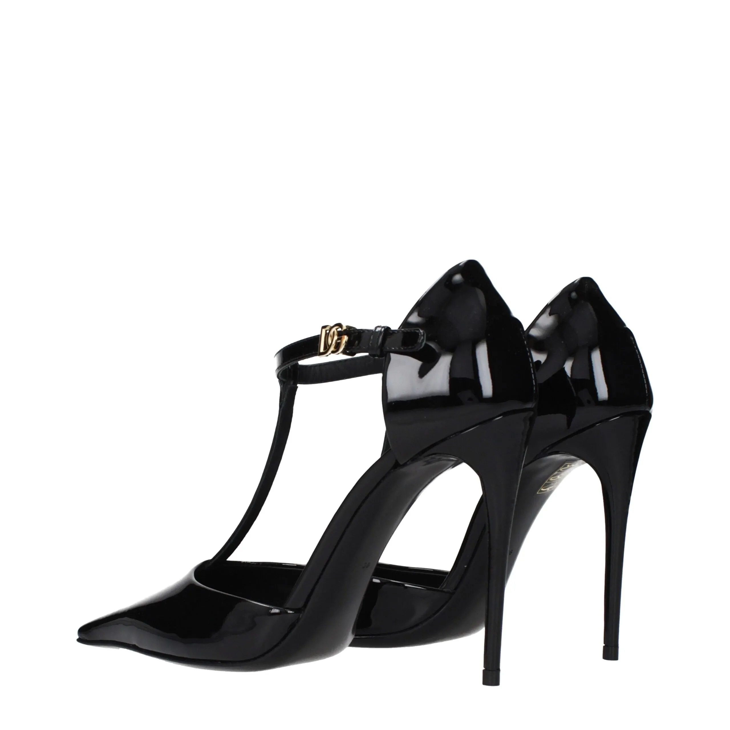 Dolce & Gabbana Black Leather High Heel Pumps sold by Siebentaschen product image thumbnail 4
