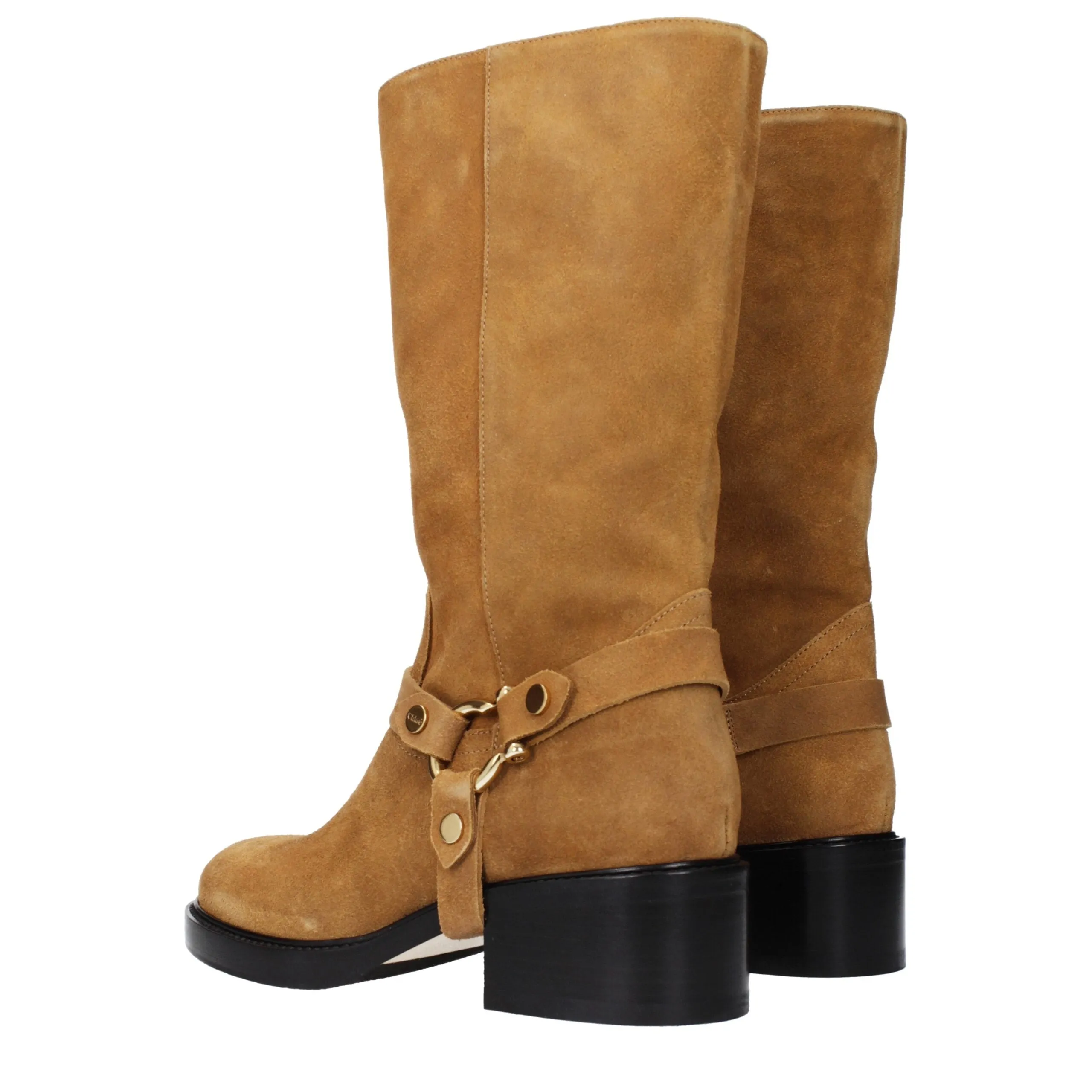 Chloé Brown Leather Ankle Boots sold by Siebentaschen product image thumbnail 4