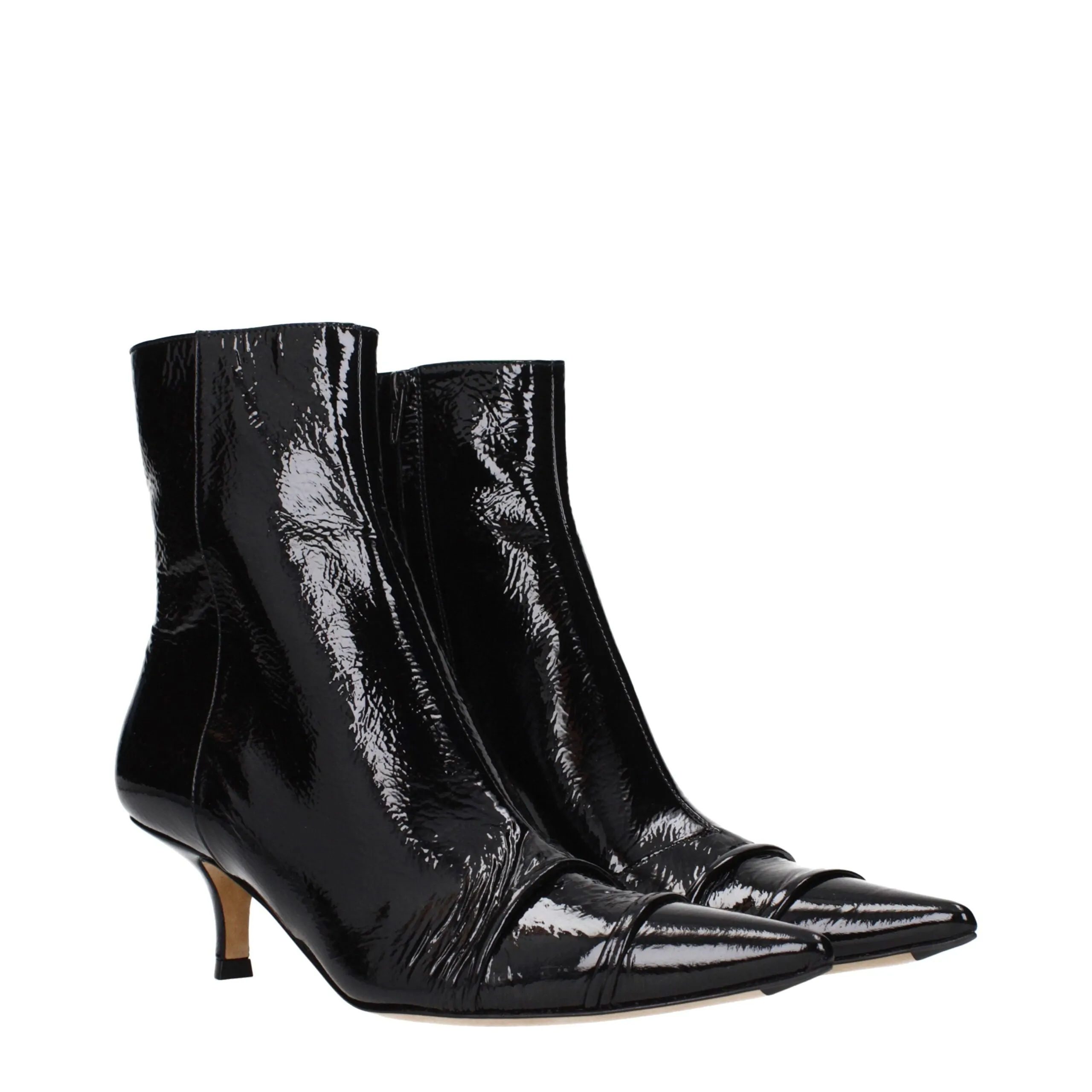 Maison Margiela Black Leather Ankle Boots sold by Siebentaschen product image thumbnail 2