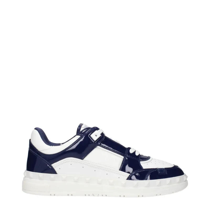 Valentino Garavani White Leather Low Top Sneakers sold by Siebentaschen