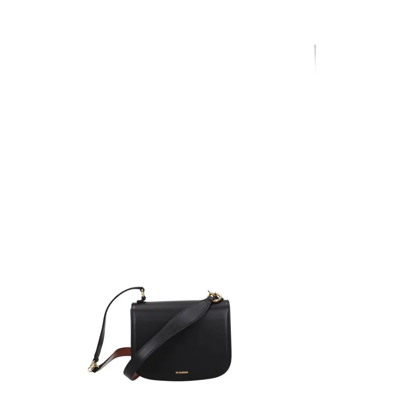 Jil Sander Black Leather Handbag made by Jil Sander