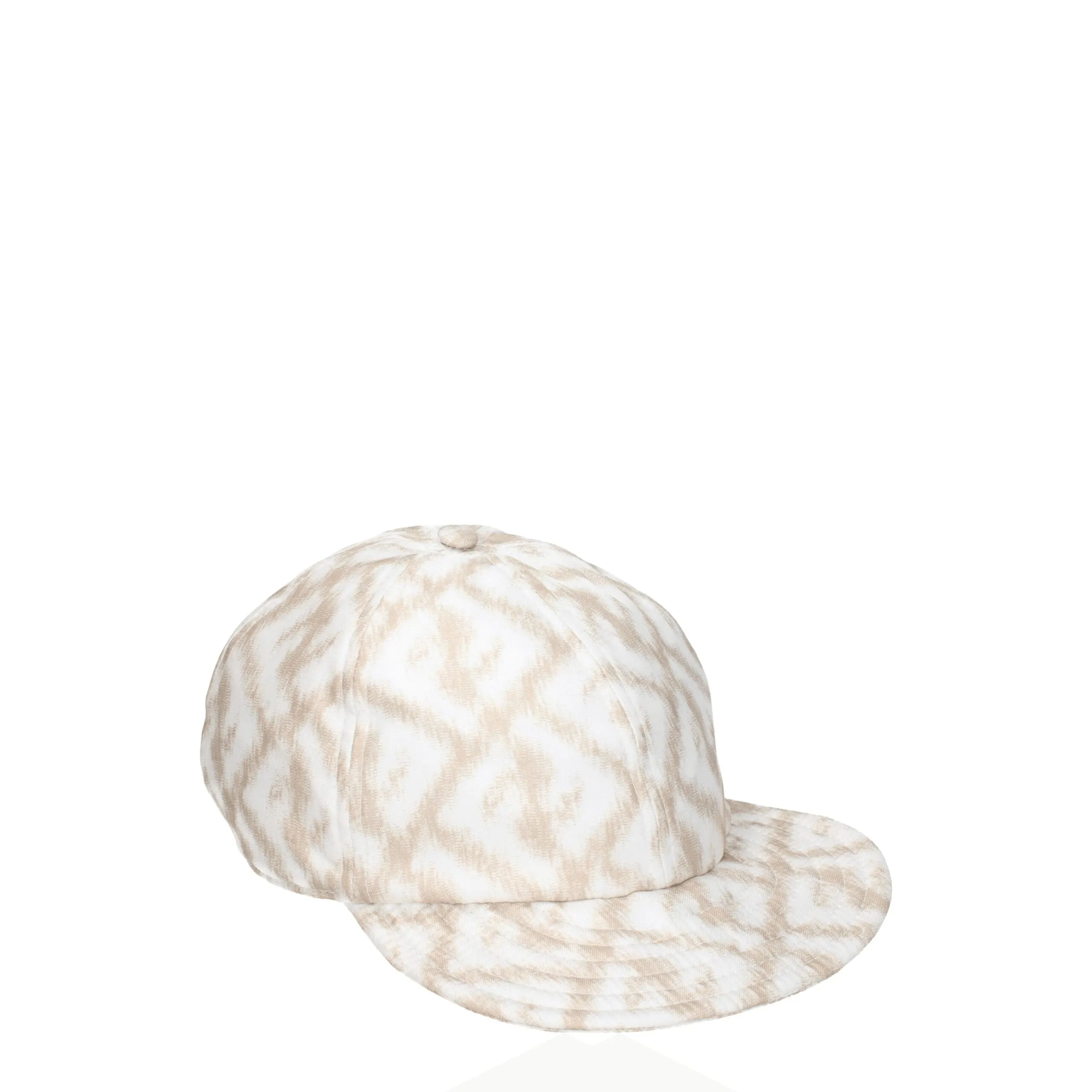 Fendi Beige Silk Cap (Baseball Hat) sold by Siebentaschen