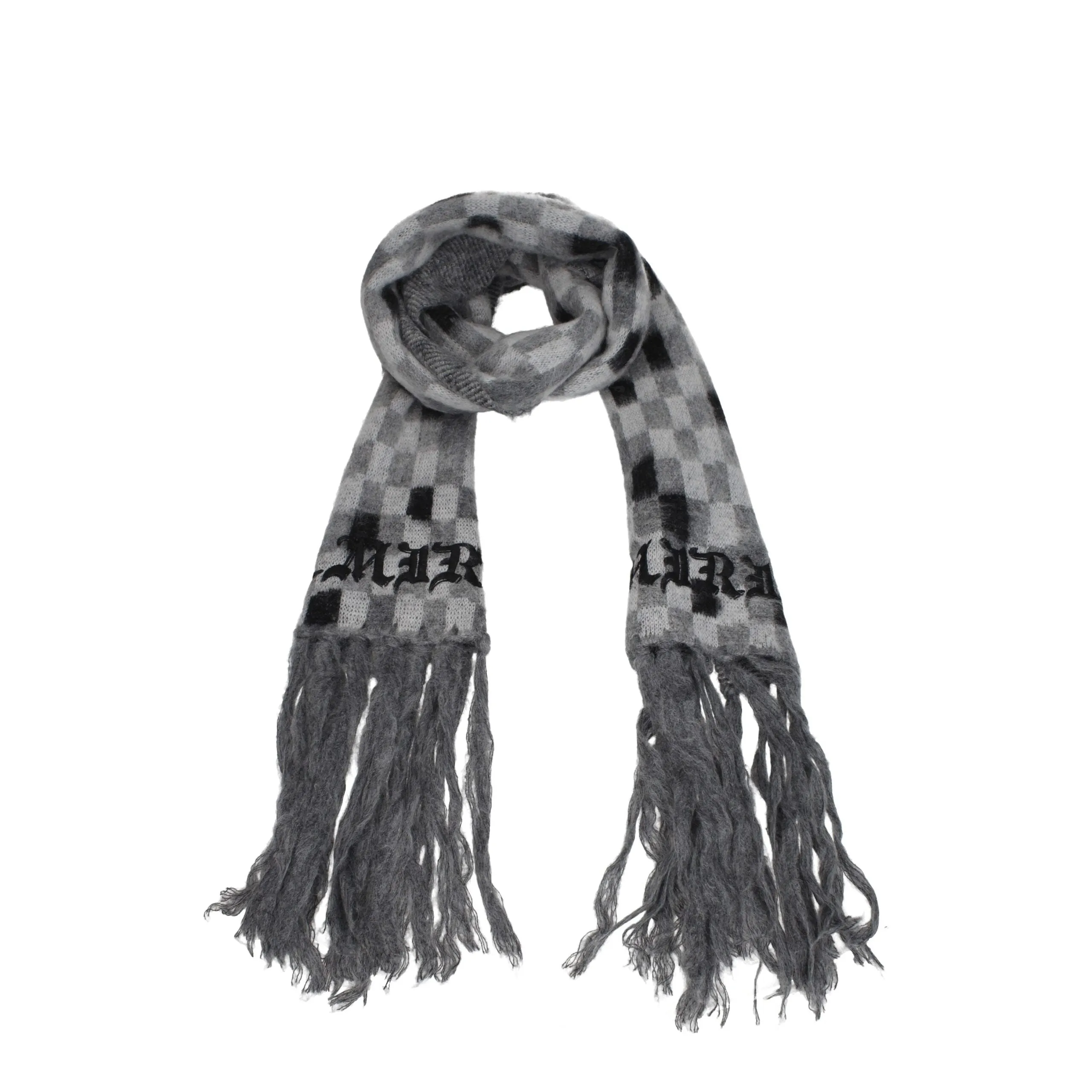 Amiri Gray Modal Scarf sold by Siebentaschen