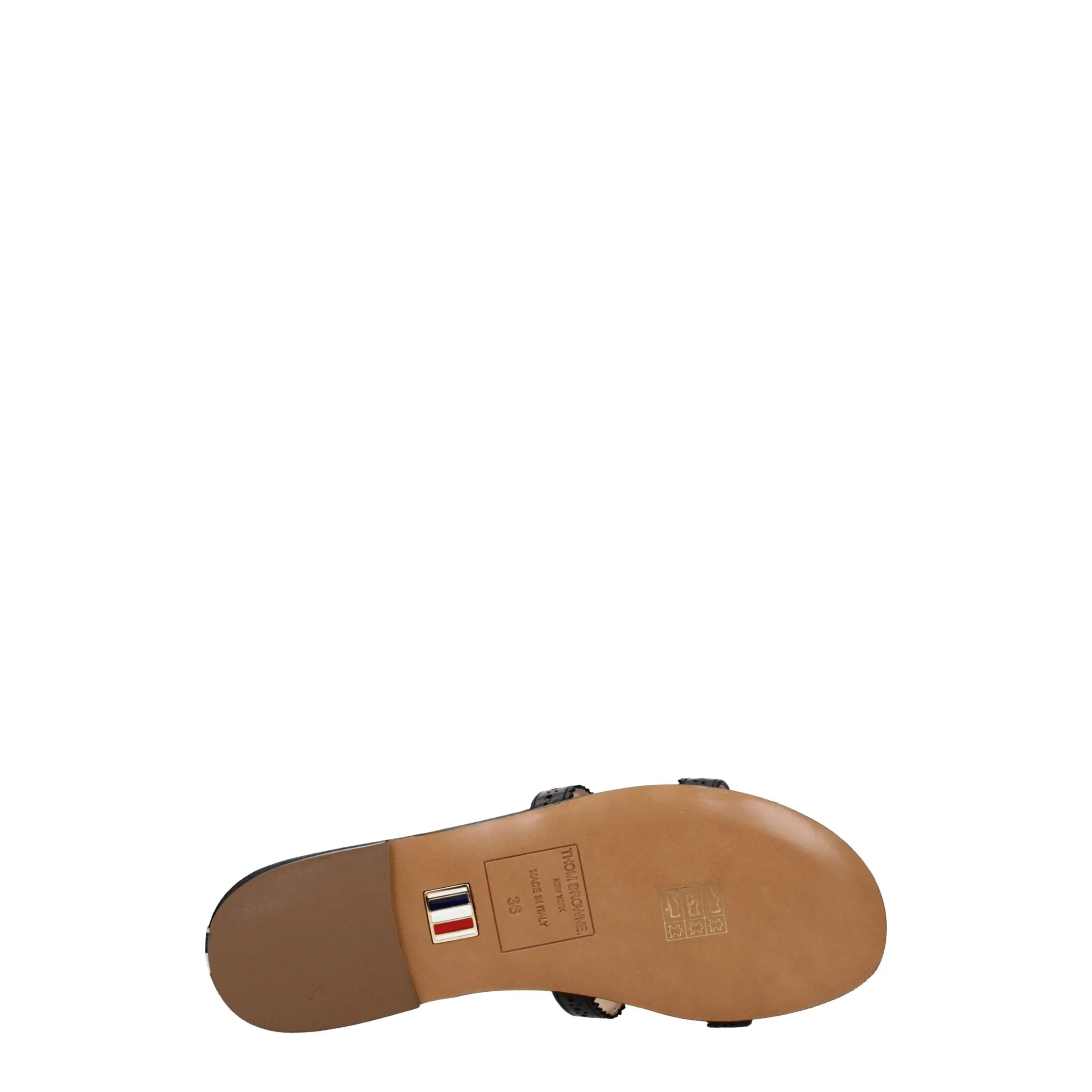 Thom Browne Black Leather Slippers sold by Siebentaschen product image thumbnail 5