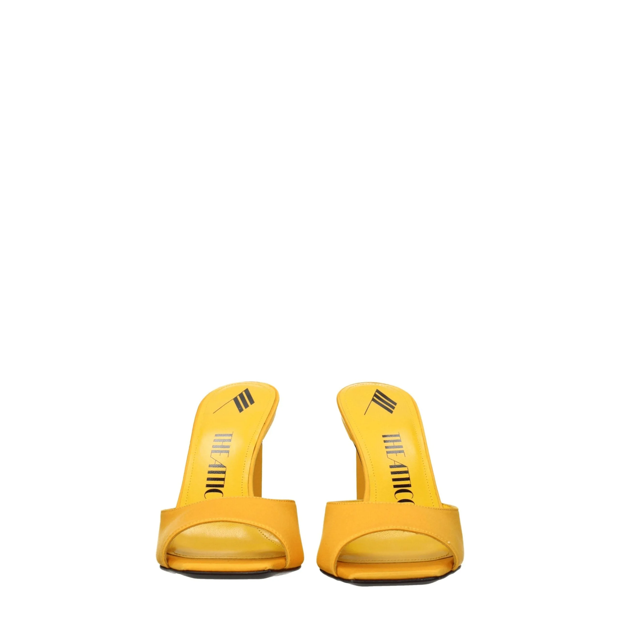 The Attico Orange Satin Stiletto Heel Sandals sold by Siebentaschen product image thumbnail 3