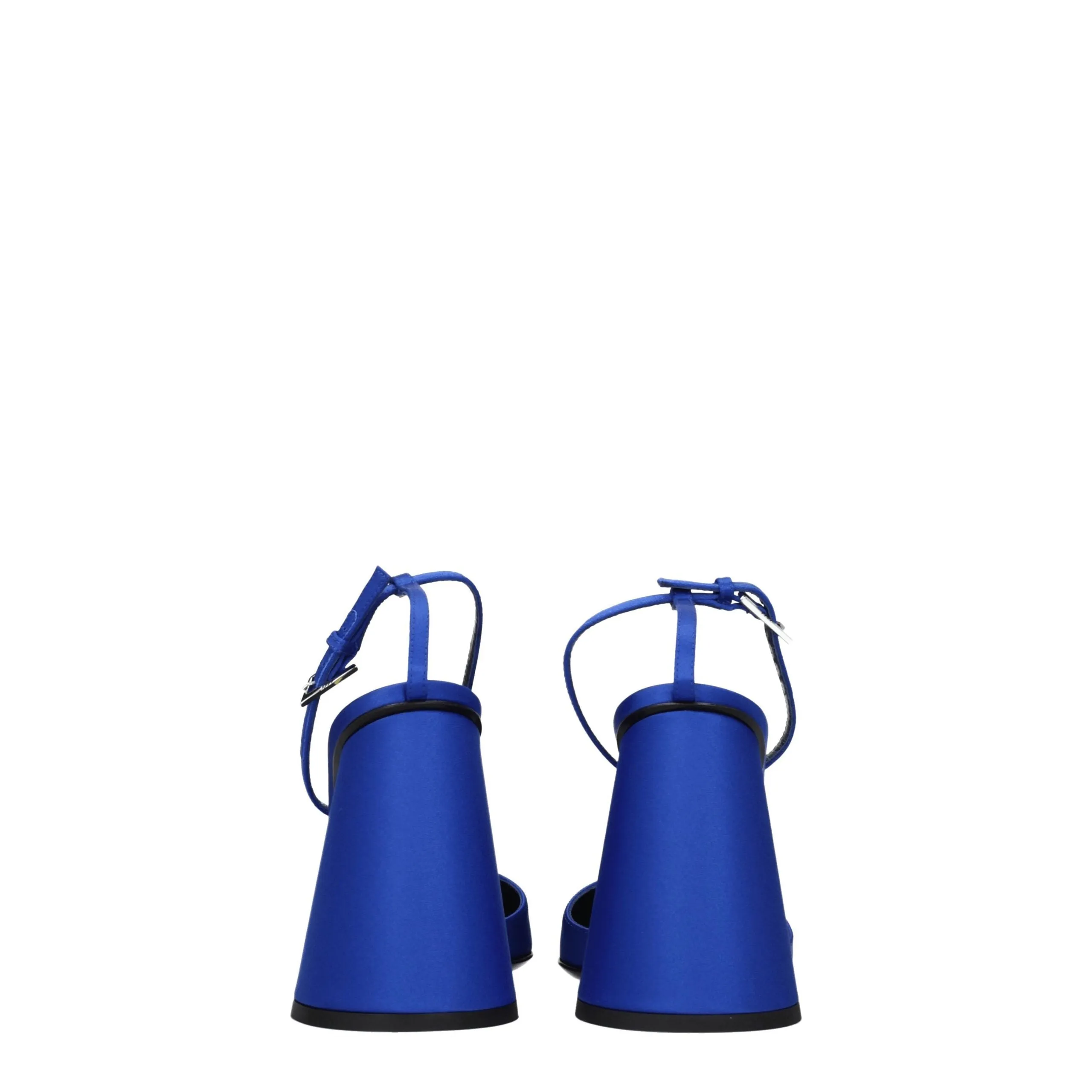 The Attico Blue Satin Platform Sandals sold by Siebentaschen product image thumbnail 5